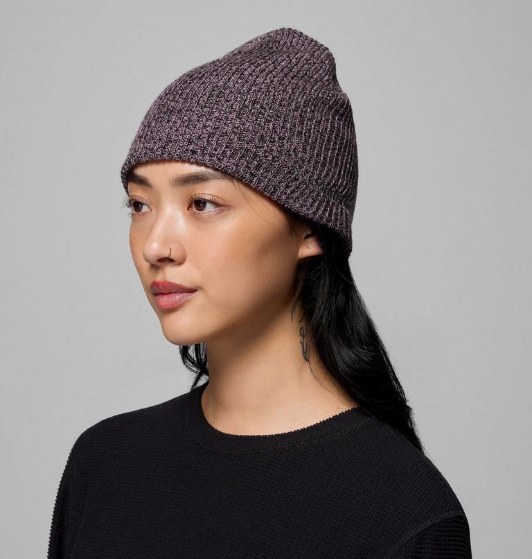 Unisex Whirlibird Watch Cap Beanie, Color: Shale Purple, Black Marled, image 5