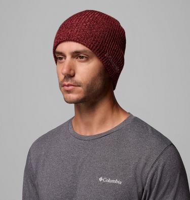 Whirlibird Watch Cap Beanie, Color: Rich Wine, Zing Marled, image 2
