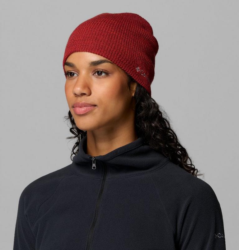 Whirlibird Watch Cap Beanie, Color: Super Sonic, Rich Wine Marled, image 4