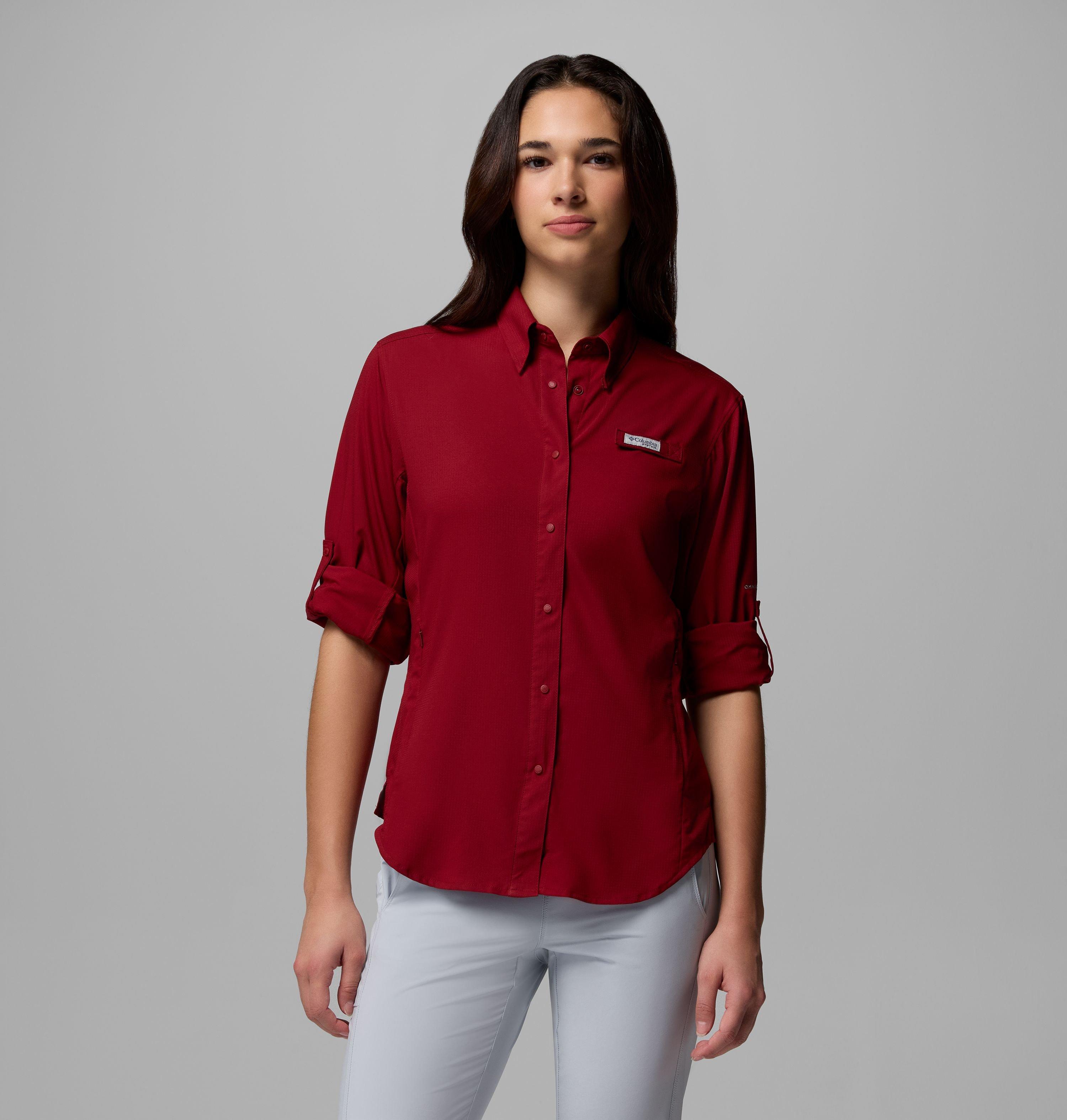 Women's PFG Tamiami II Long Sleeve Shirt | 606 | XS 5