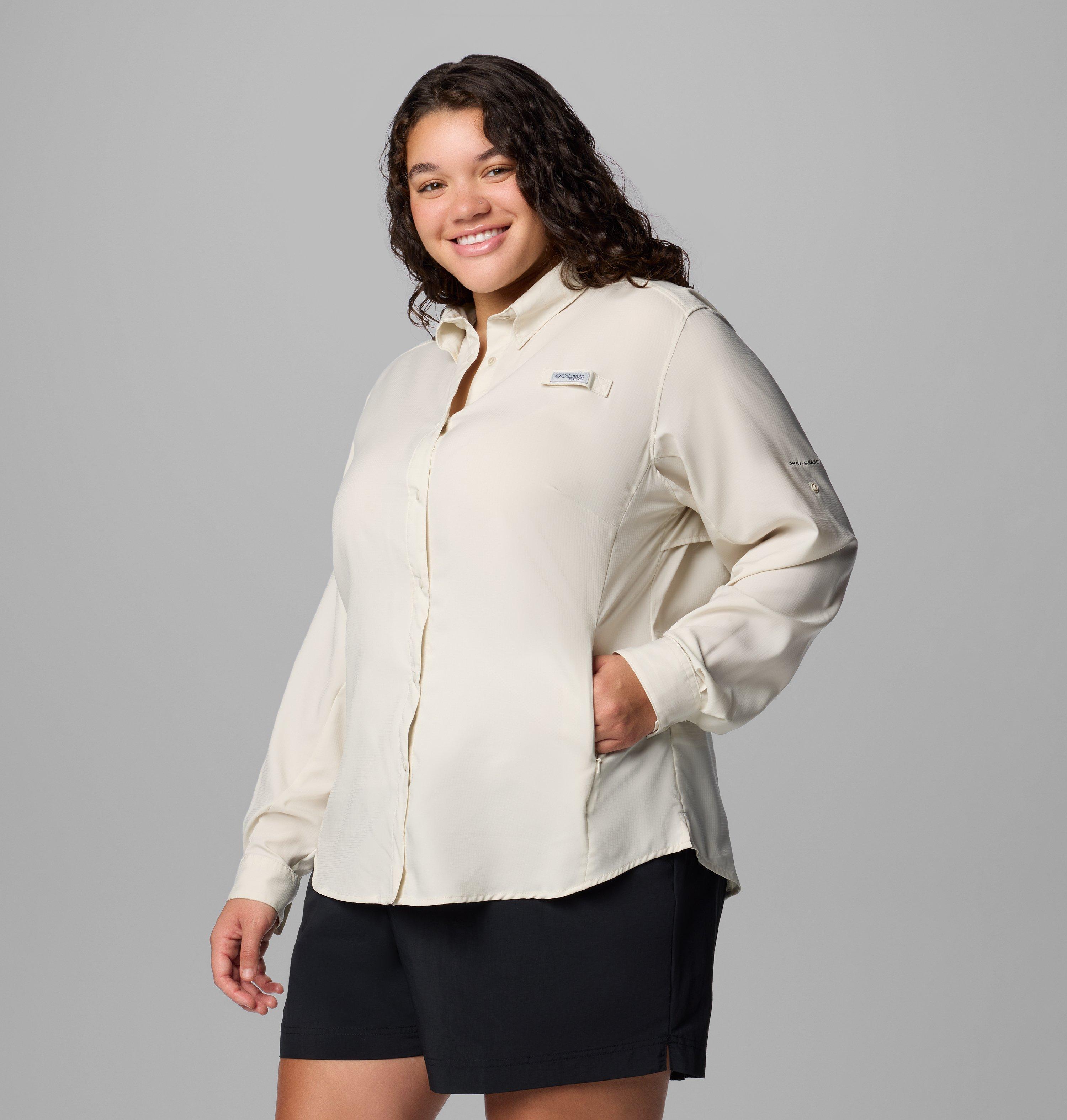 Women's PFG Tamiami II Long Sleeve Shirt - Plus Size 4