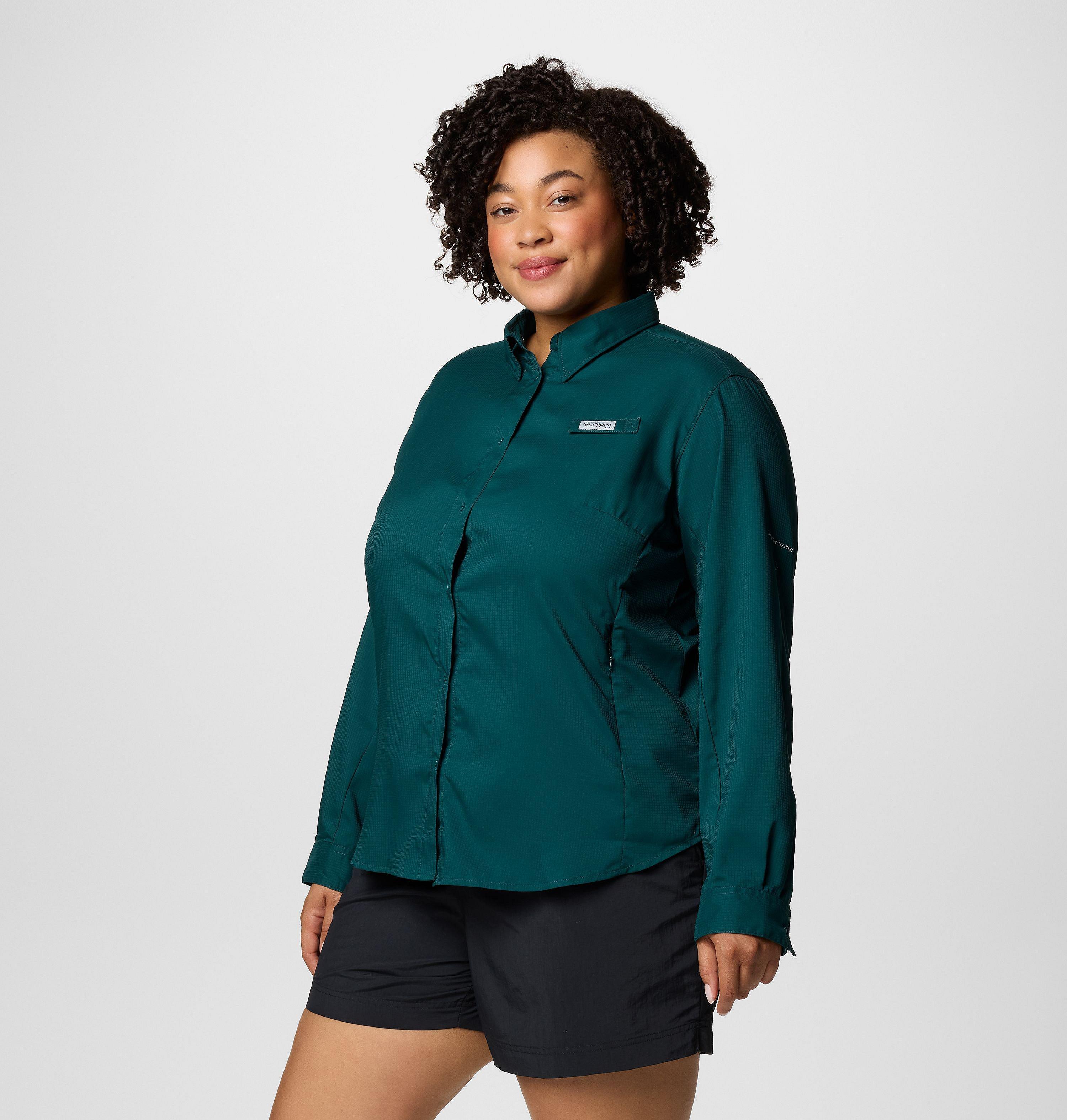 Women's PFG Tamiami II Long Sleeve Shirt - Plus Size 4