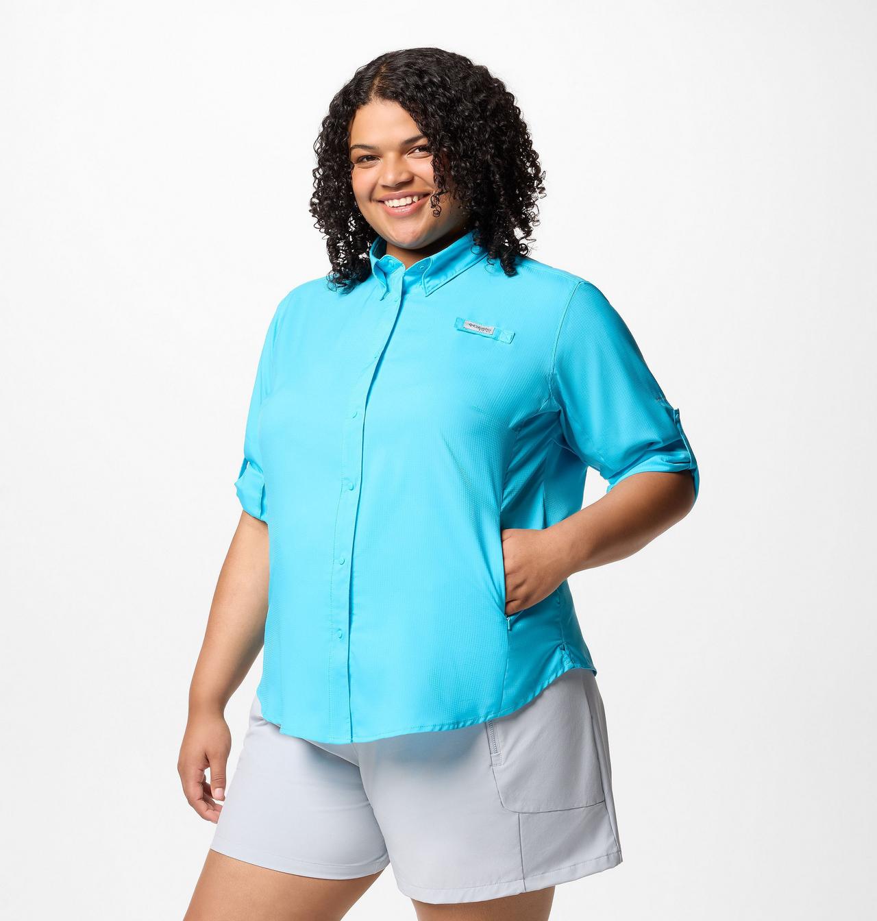 Women's PFG Tamiami™ II Long Sleeve Shirt - Plus Size 3