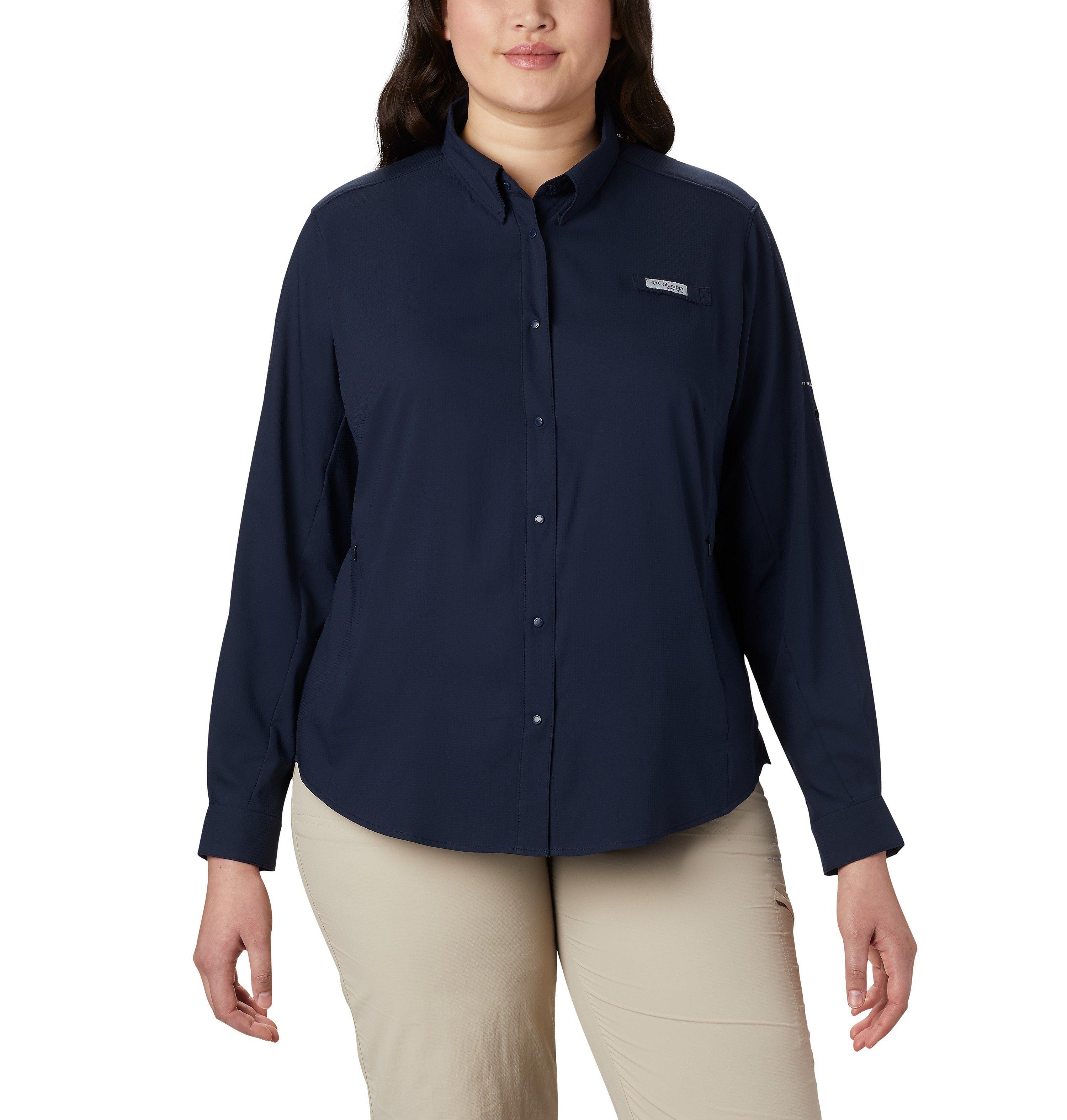 Women's PFG Tamiami II Long Sleeve Shirt - Plus Size 1
