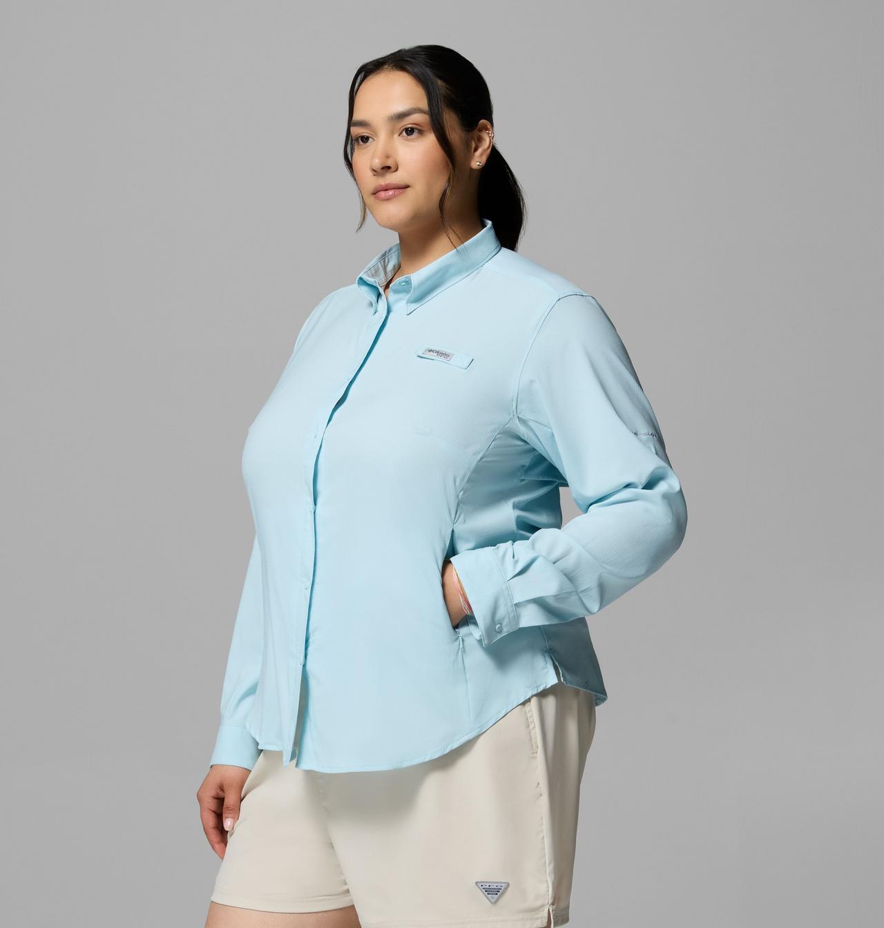 Women's PFG Tamiami™ II Long Sleeve Shirt - Plus Size | 482 | 1X 4