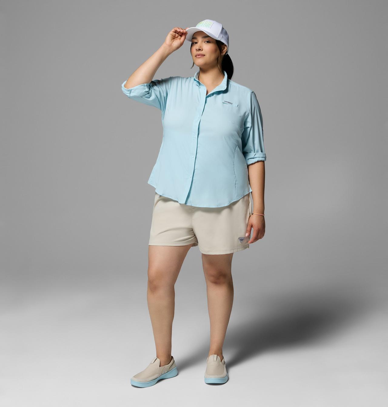 Women's PFG Tamiami™ II Long Sleeve Shirt - Plus Size | 482 | 1X 2