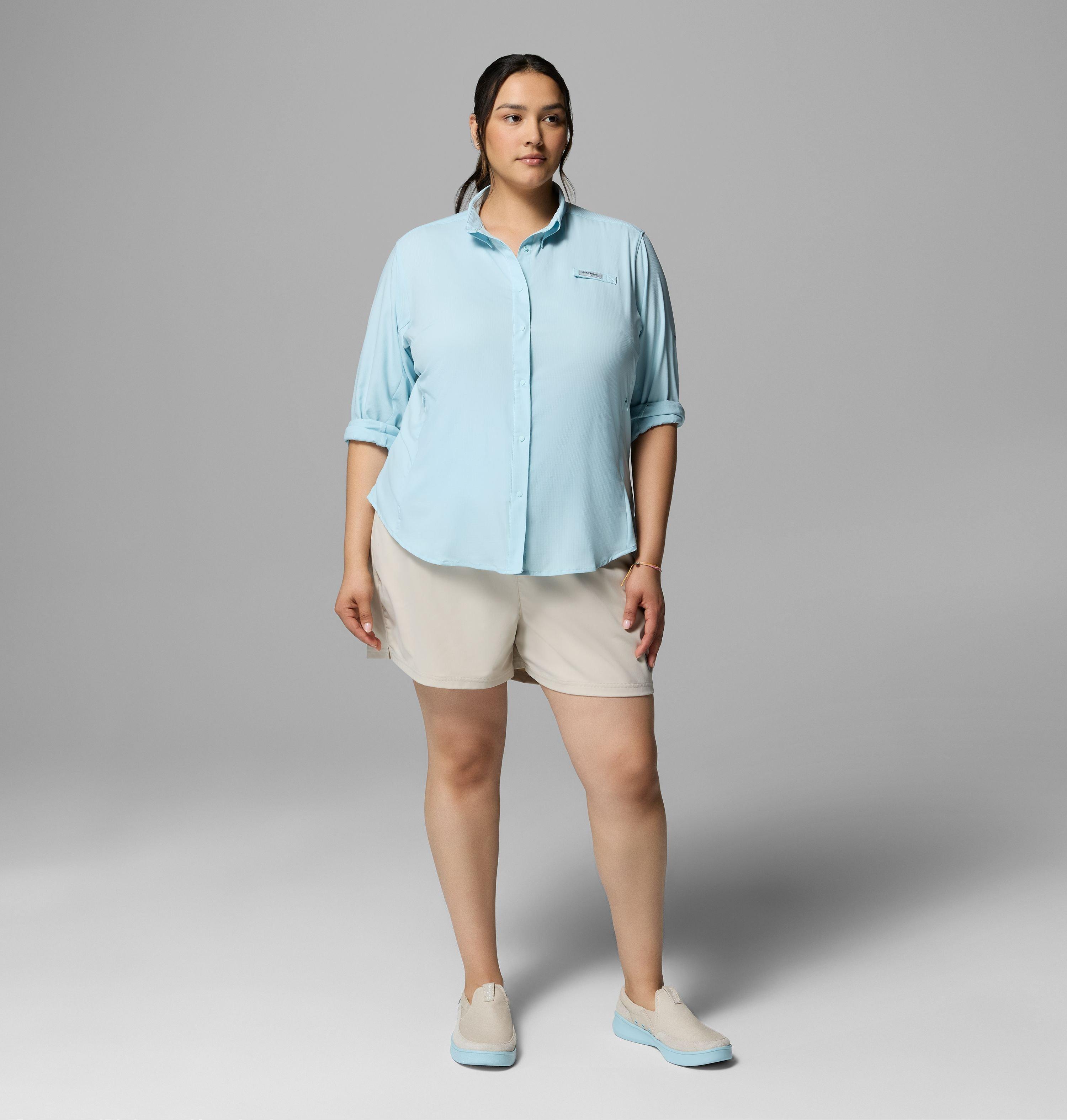 Women's PFG Tamiami II Long Sleeve Shirt - Plus Size | 482 | 3X 10