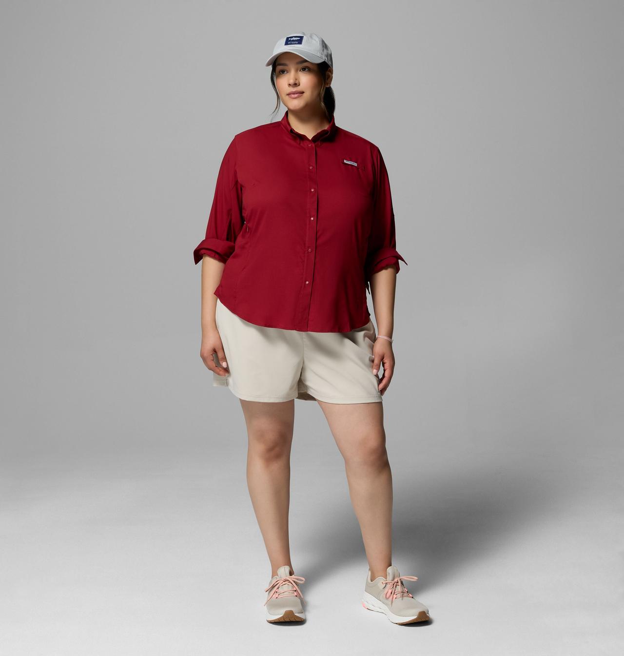 Women's PFG Tamiami™ II Long Sleeve Shirt - Plus Size | 606 | 3X 2