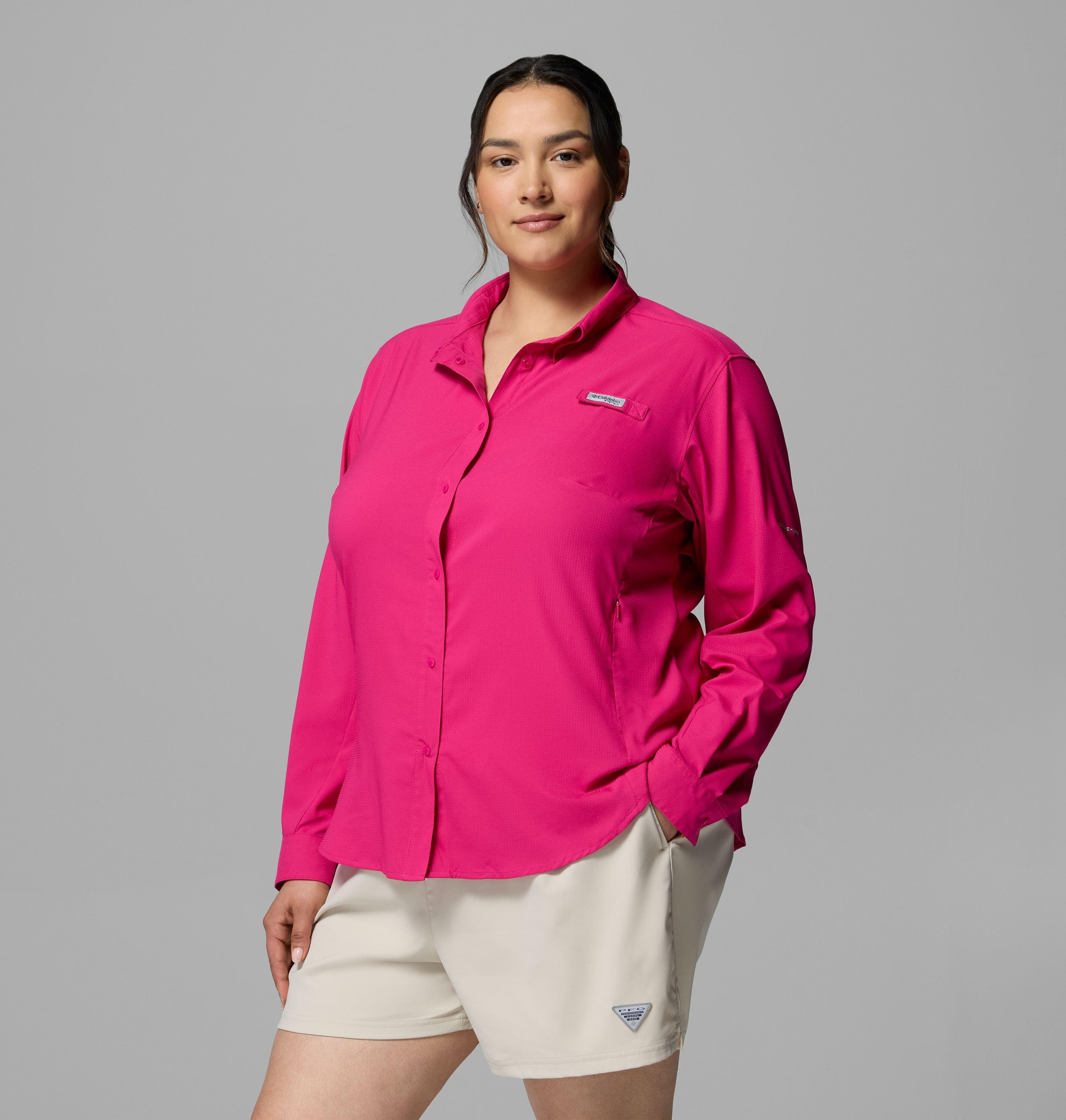 Women's PFG Tamiami II Long Sleeve Shirt - Plus Size | 656 | 3X 4