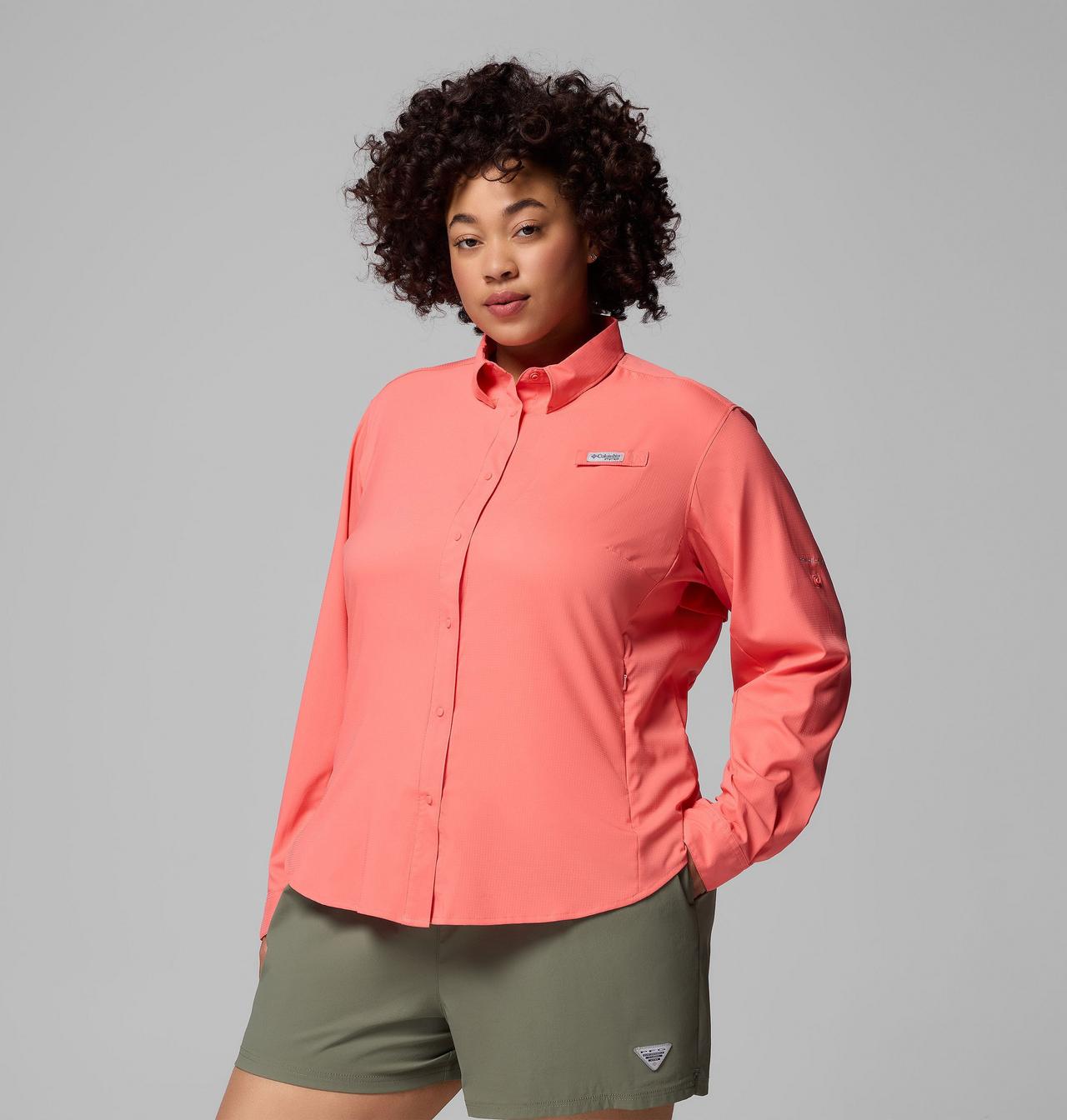 Women's PFG Tamiami™ II Long Sleeve Shirt - Plus Size | 854 | 2X 4