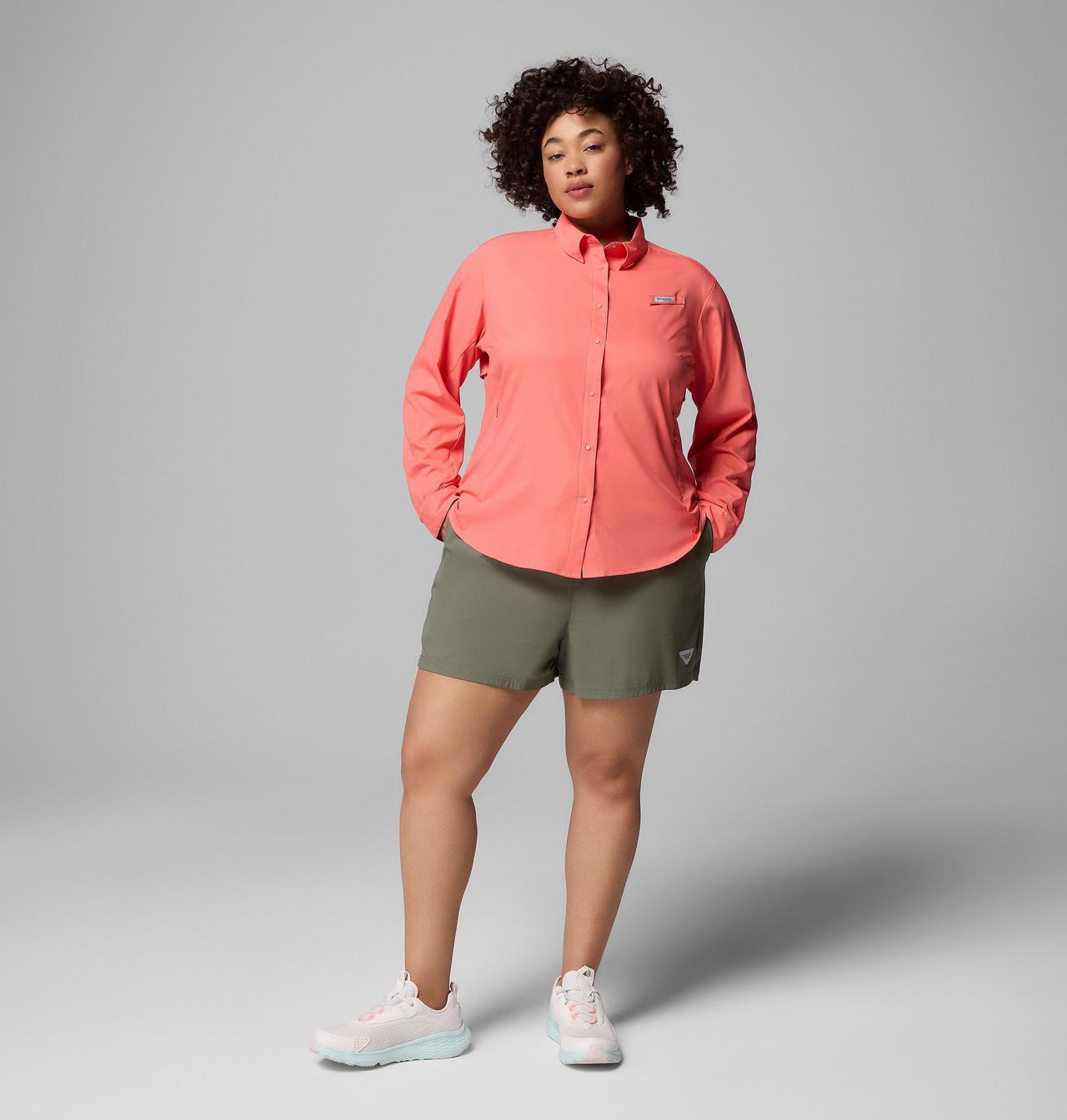 Women's PFG Tamiami™ II Long Sleeve Shirt - Plus Size | 854 | 2X 2