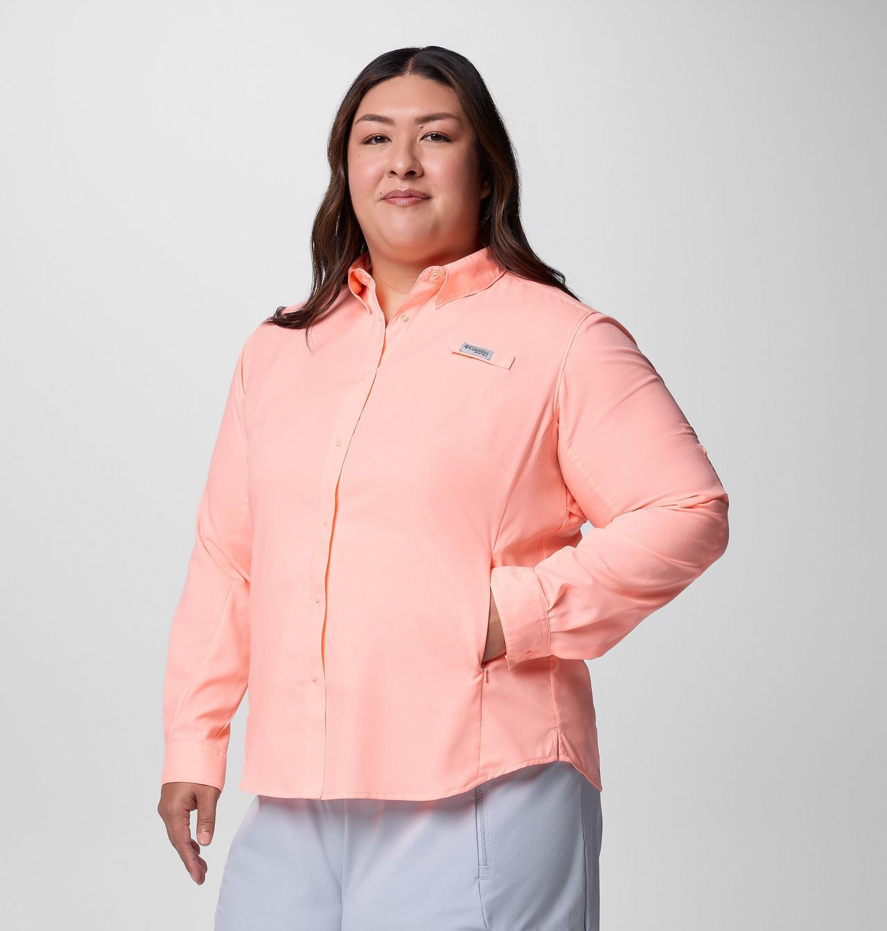 Women's PFG Tamiami™ II Long Sleeve Shirt - Plus Size 3