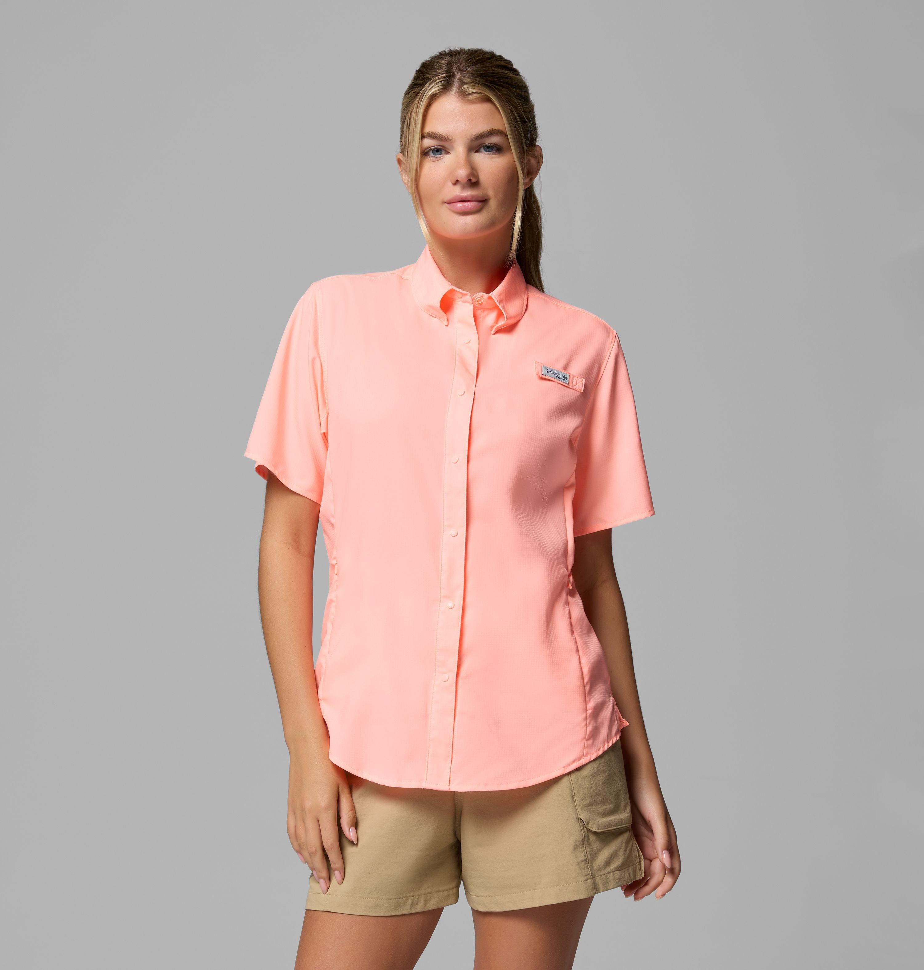 Columbia Women&#039;s PFG Tamiami  II Short Sleeve Shirt-