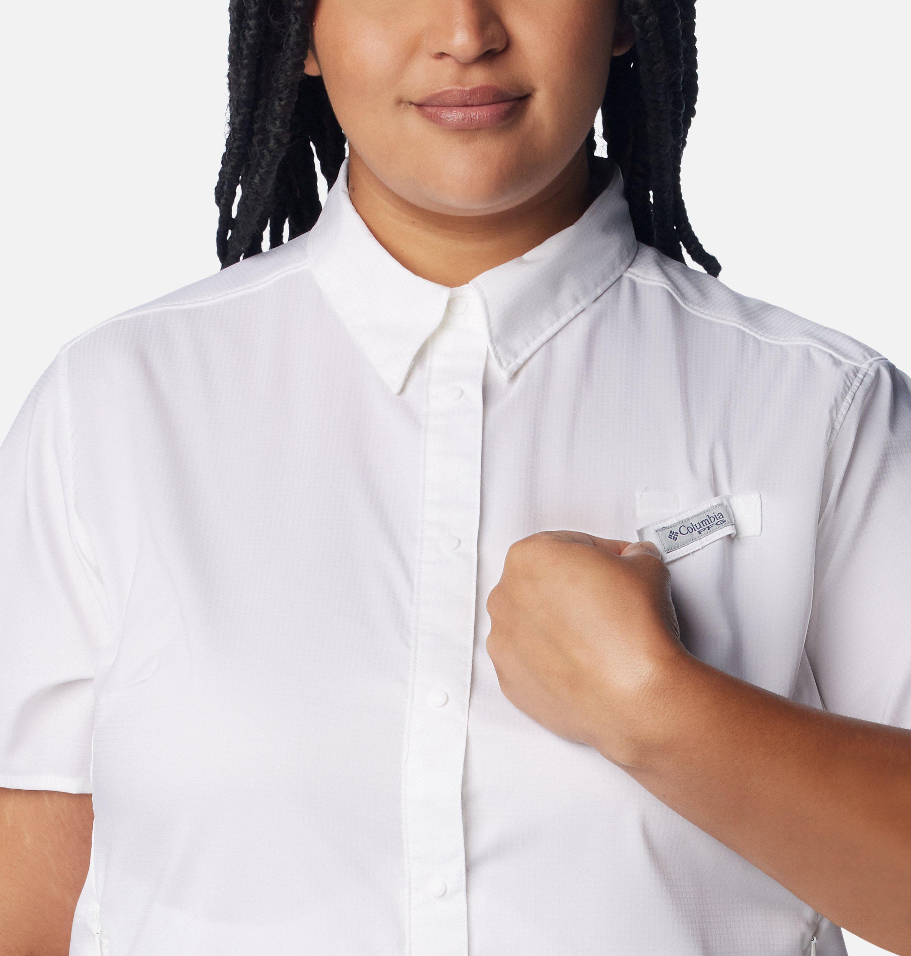 Women's PFG Tamiami II Short Sleeve Shirt - Plus Size | 100 | 1X 4