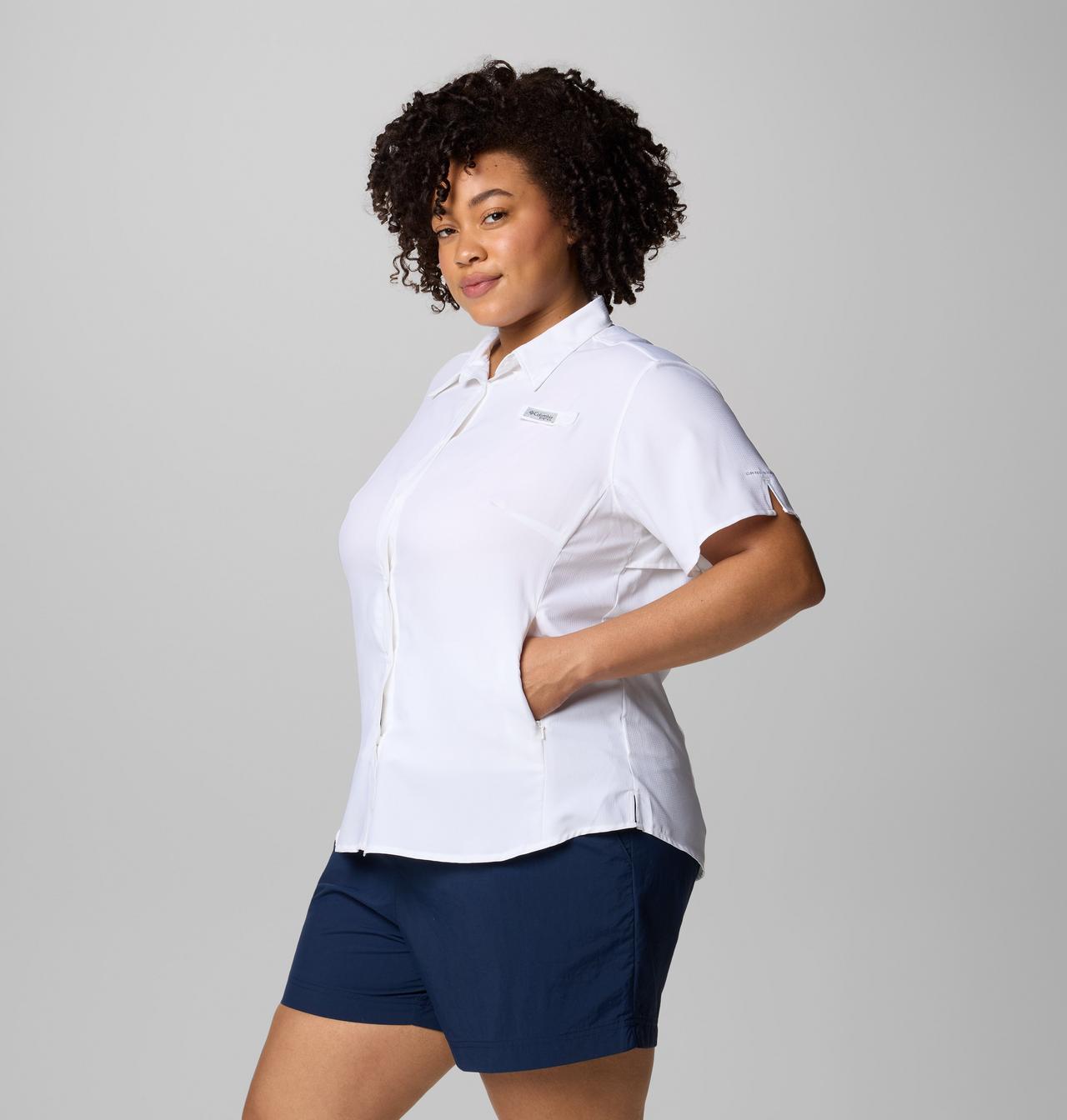 Women's PFG Tamiami™ II Short Sleeve Shirt - Plus Size | 101 | 3X 4