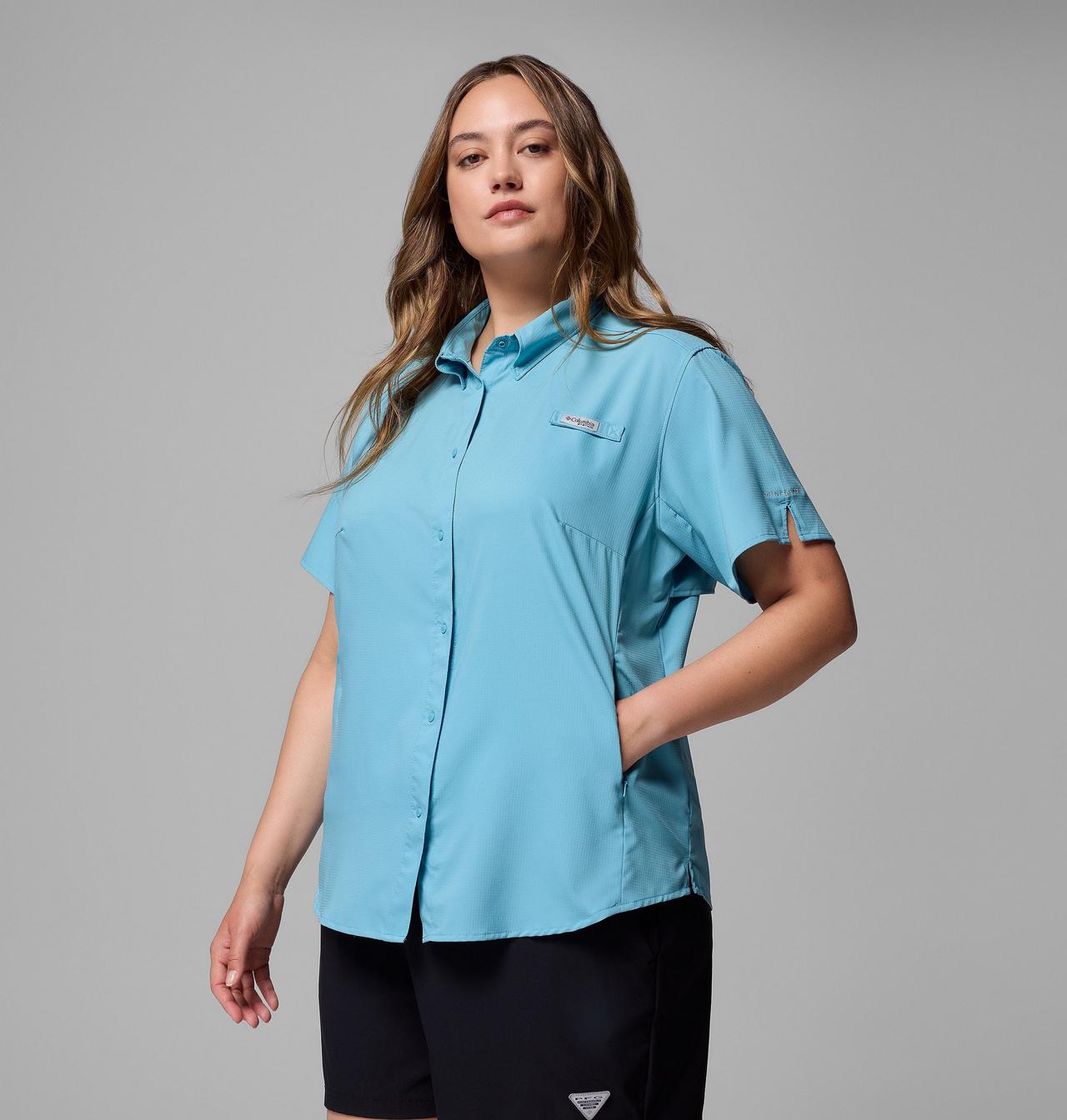 Women's PFG Tamiami™ II Short Sleeve Shirt - Plus Size | 456 | 1X 4