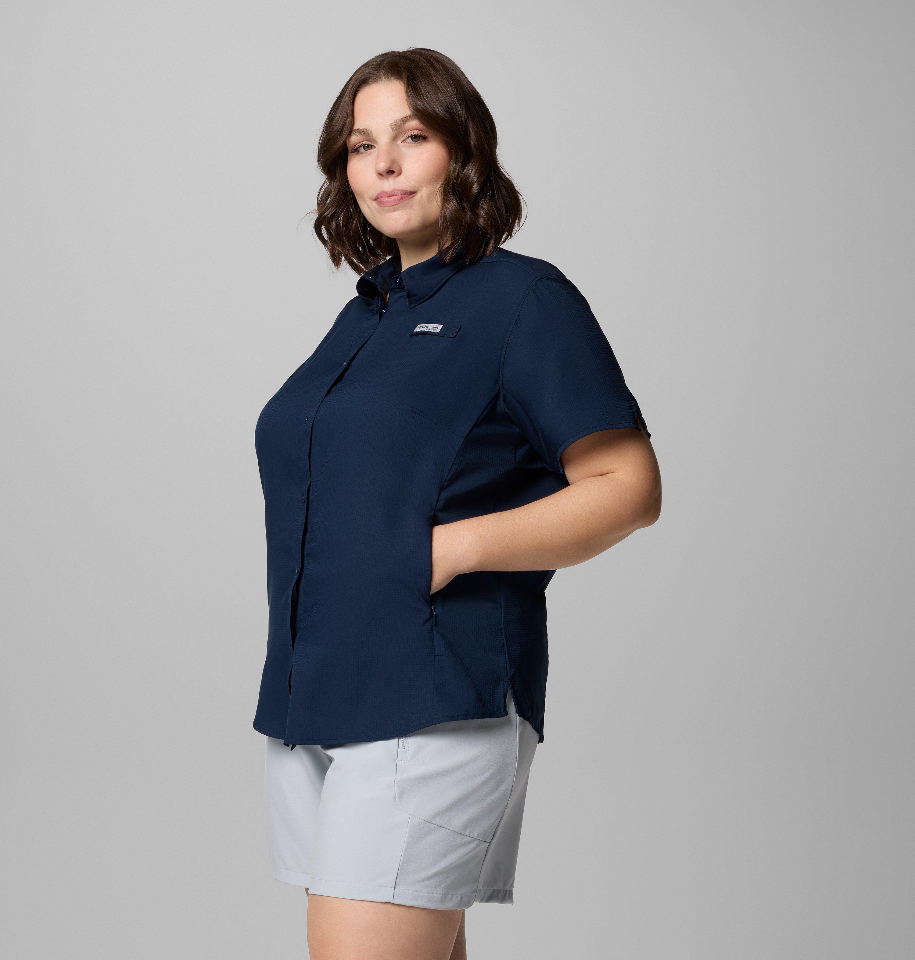 Women's PFG Tamiami II Short Sleeve Shirt - Plus Size 4