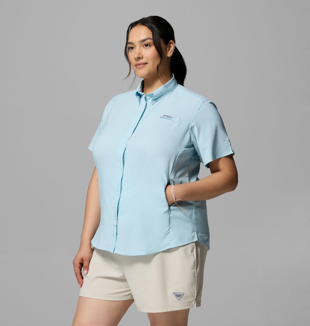 Women's PFG Tamiami™ II Short Sleeve Shirt - Plus Size | 482 | 1X 4