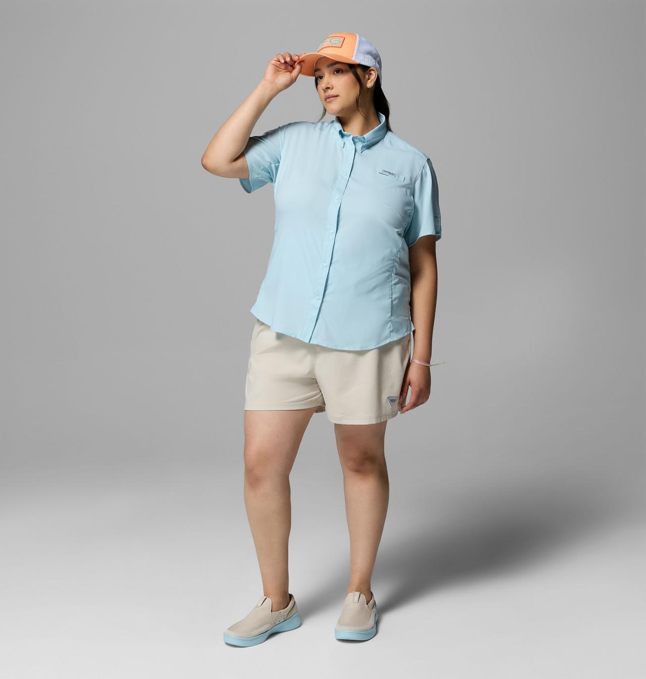 Women's PFG Tamiami™ II Short Sleeve Shirt - Plus Size | 482 | 1X 2