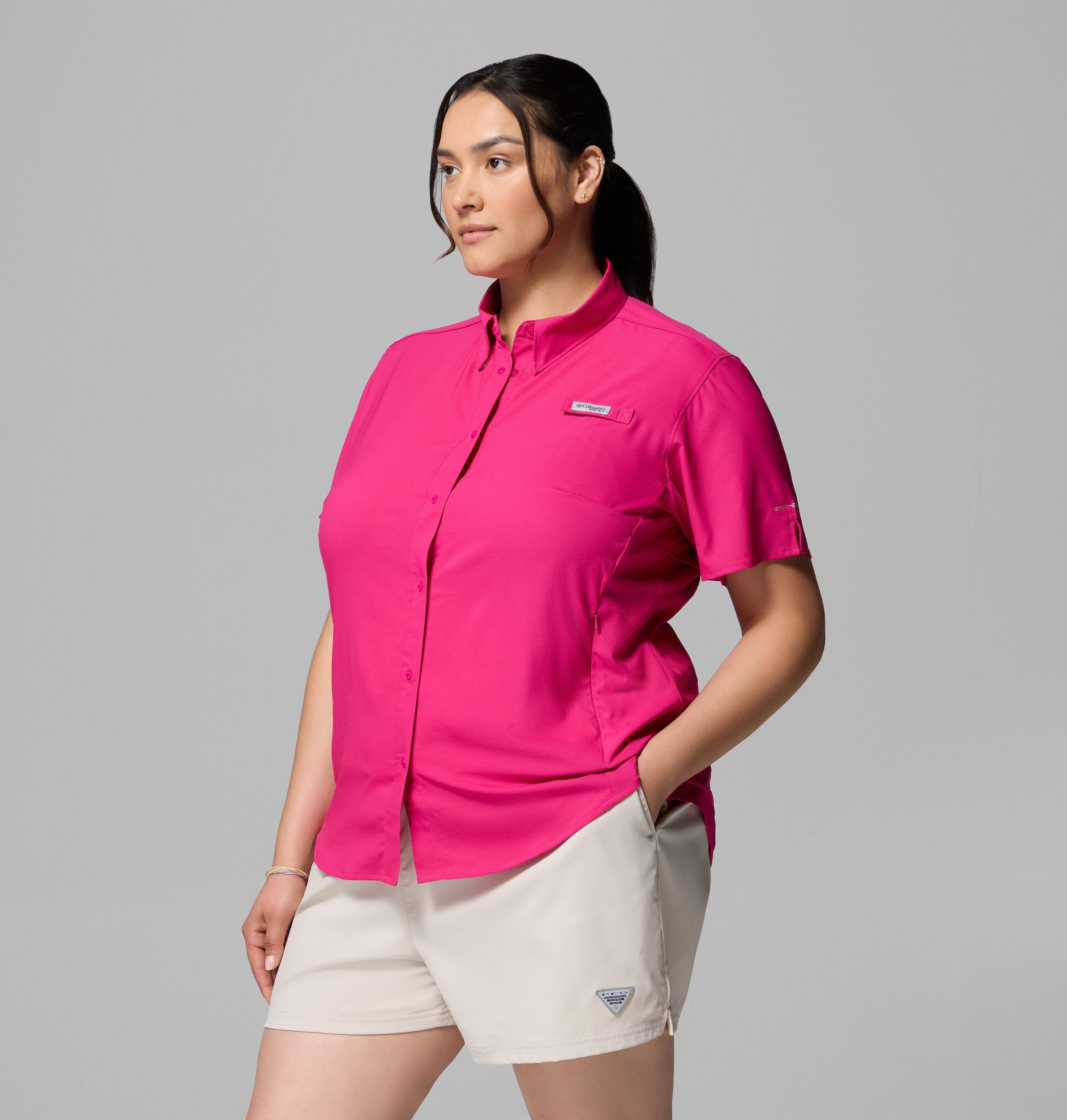Women's PFG Tamiami II Short Sleeve Shirt - Plus Size | 656 | 1X 4