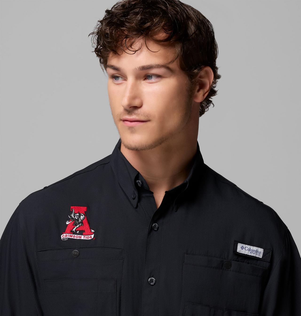 Men's Collegiate PFG Tamiami™ Short Sleeve Shirt | 013 | XL 5