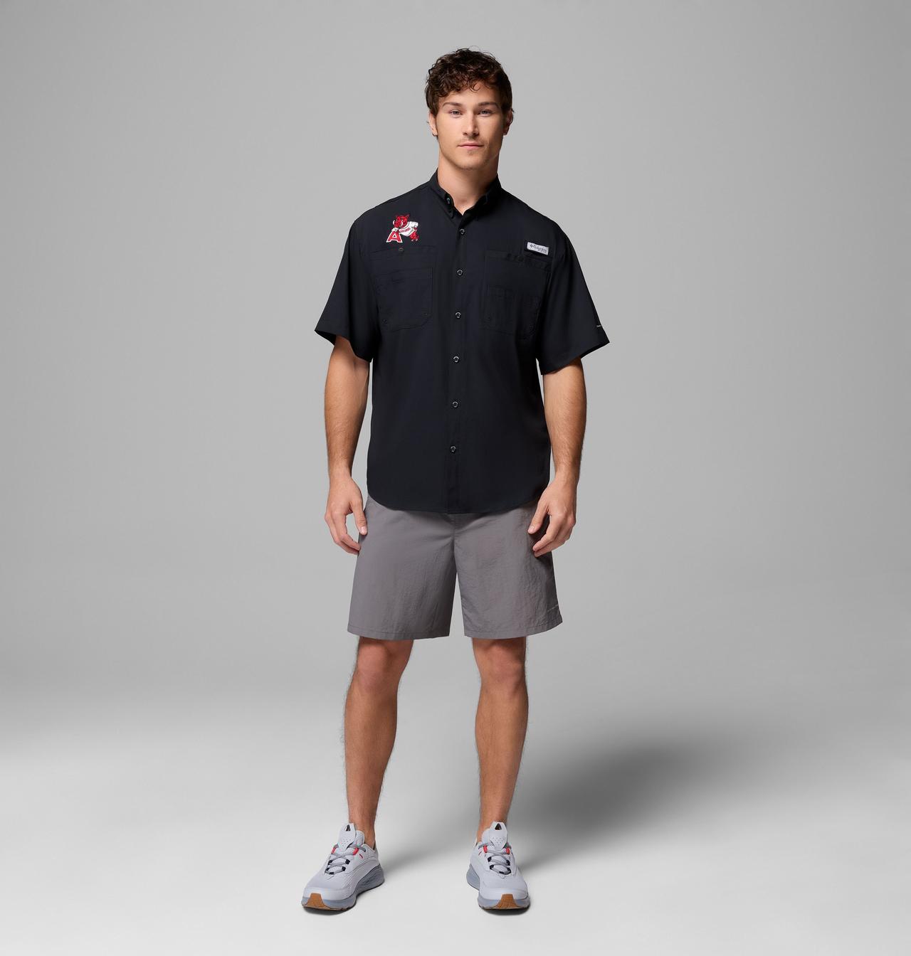 Men's Collegiate PFG Tamiami™ Short Sleeve Shirt - Arkansas 2