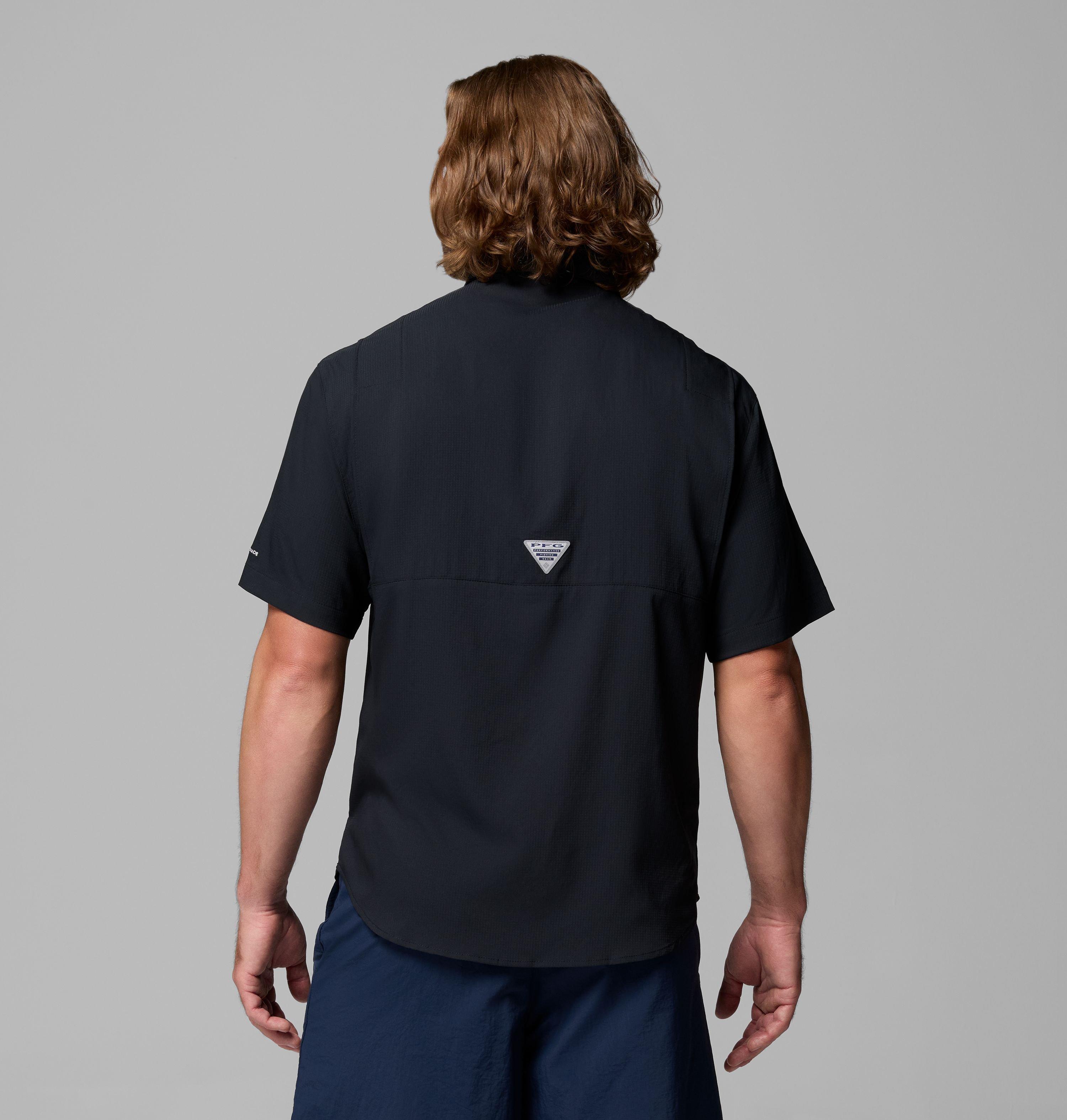 Men's Collegiate PFG Tamiami Short Sleeve Shirt - Texas 3