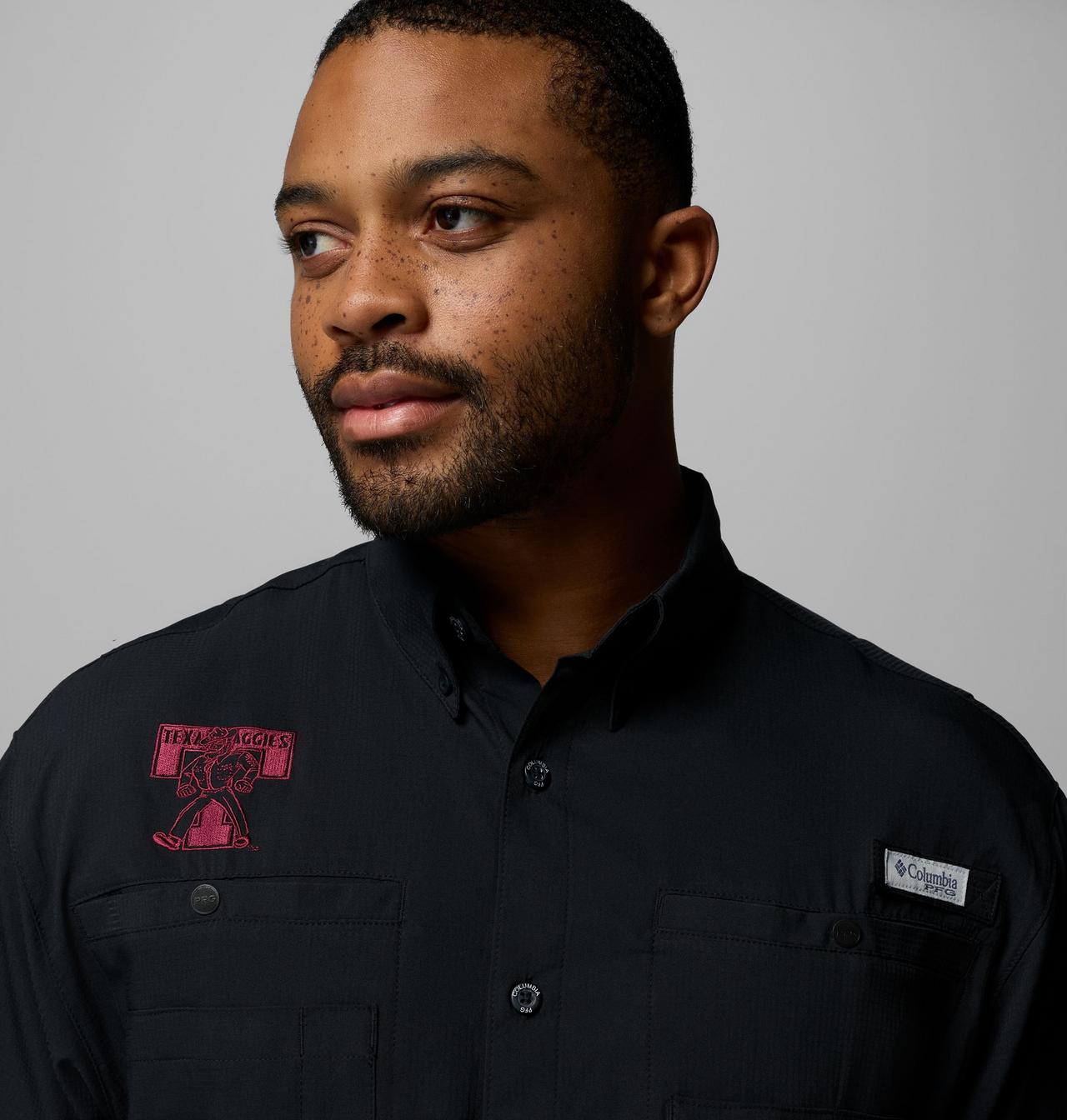 Men's Collegiate PFG Tamiami™ Short Sleeve Shirt | 025 | M 5