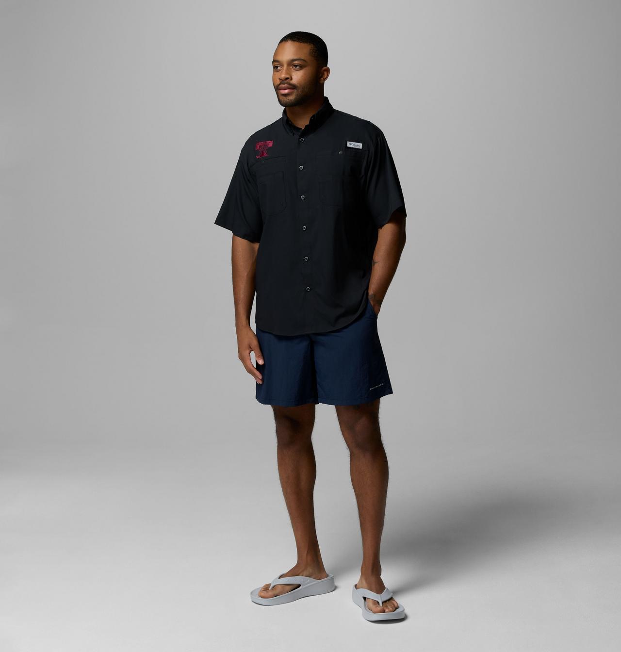Men's Collegiate PFG Tamiami™ Short Sleeve Shirt | 025 | M 2