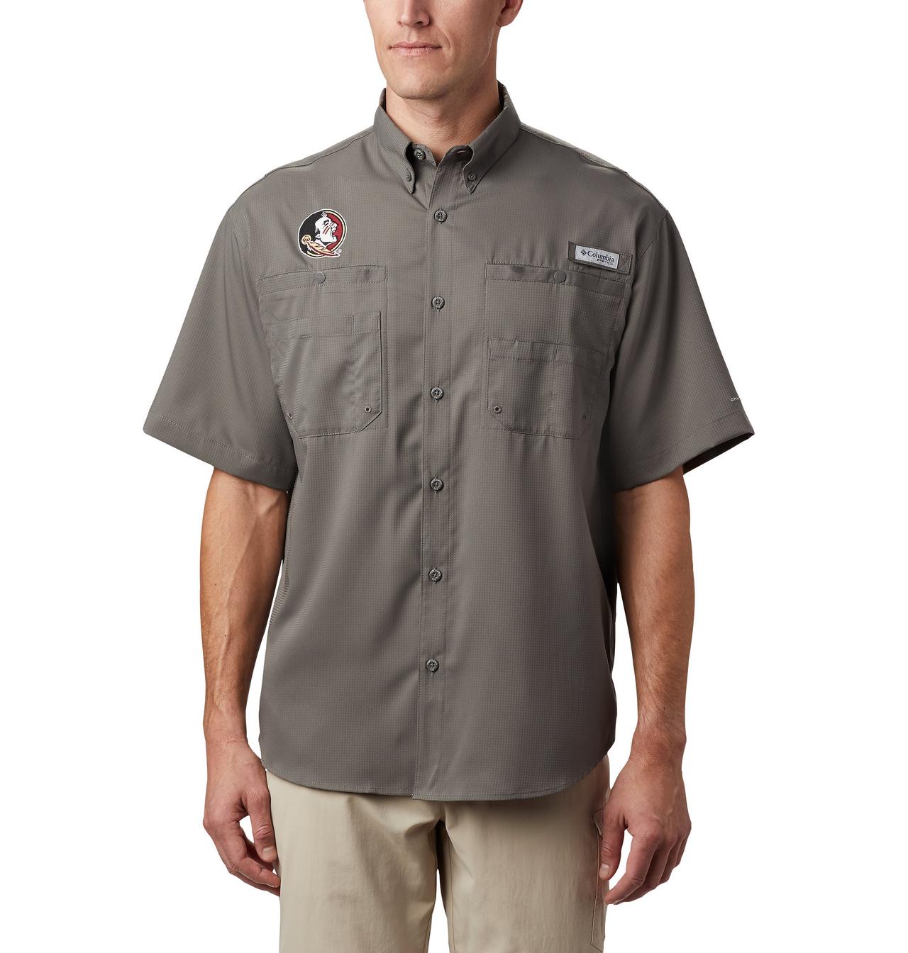 Men's Collegiate PFG Tamiami™ Short Sleeve Shirt - Florida State 1