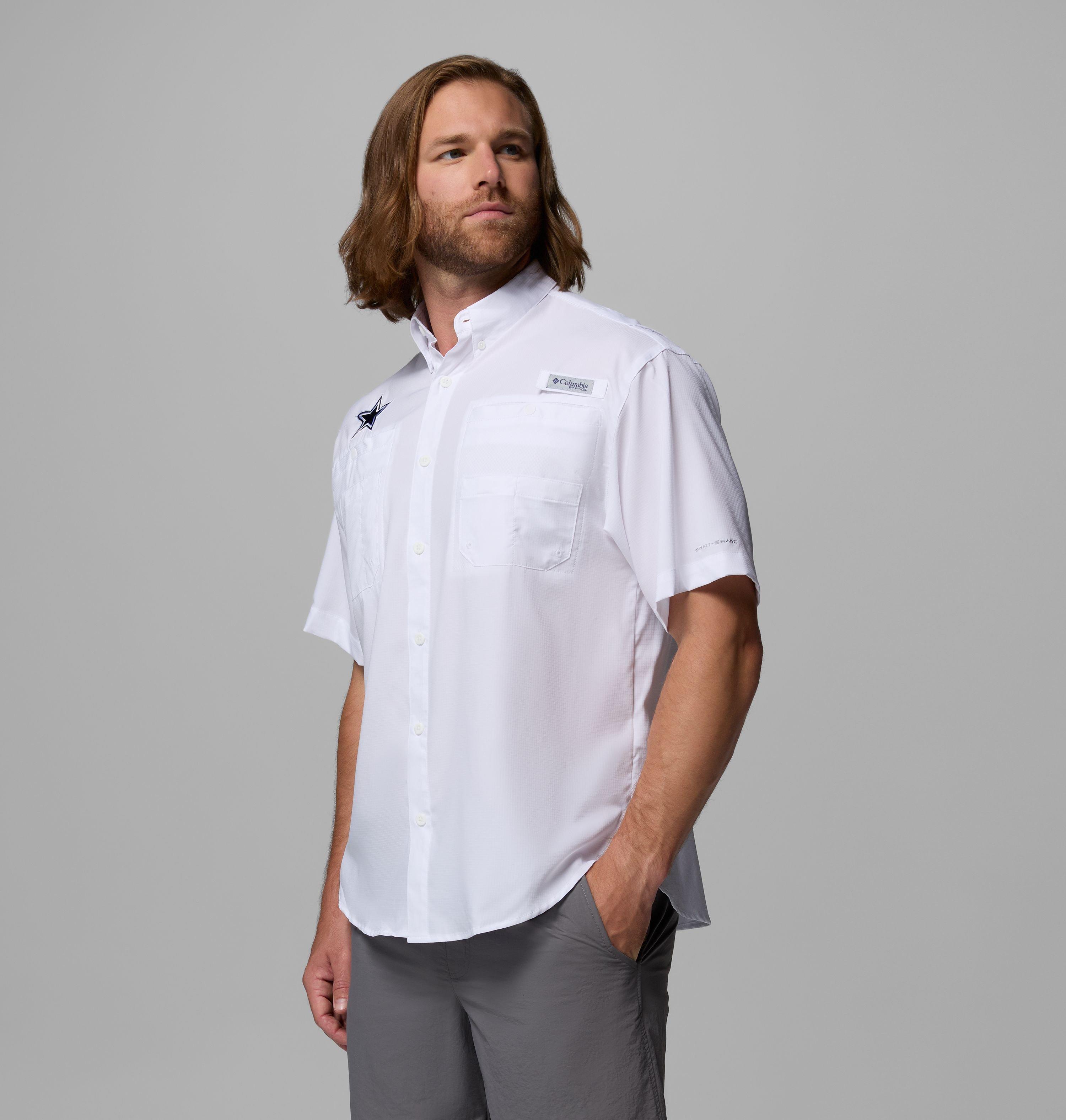 Men's PFG Tamiami Short Sleeve Shirt - Dallas Cowboys 4