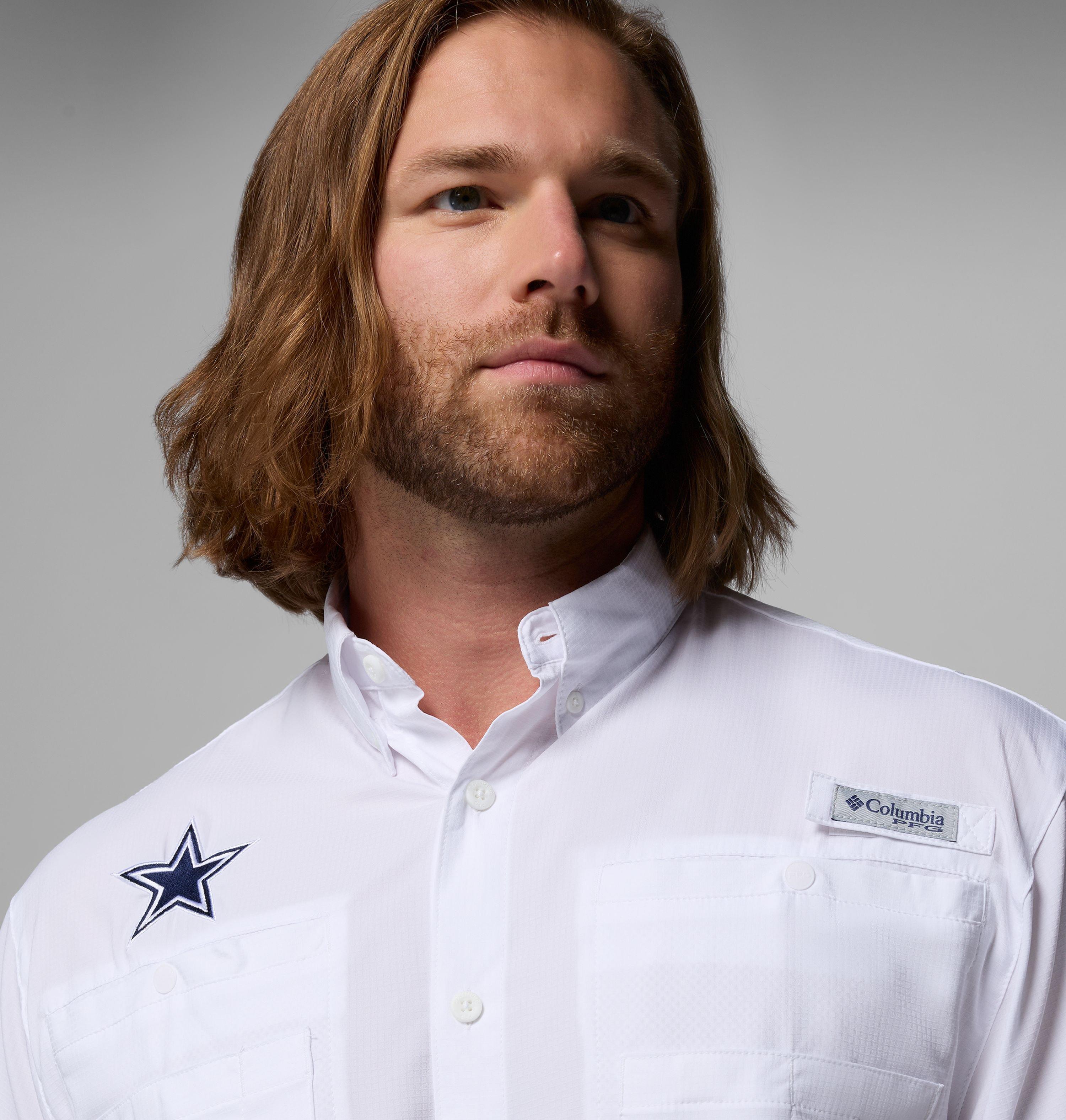 Men's PFG Tamiami Short Sleeve Shirt - Dallas Cowboys 5
