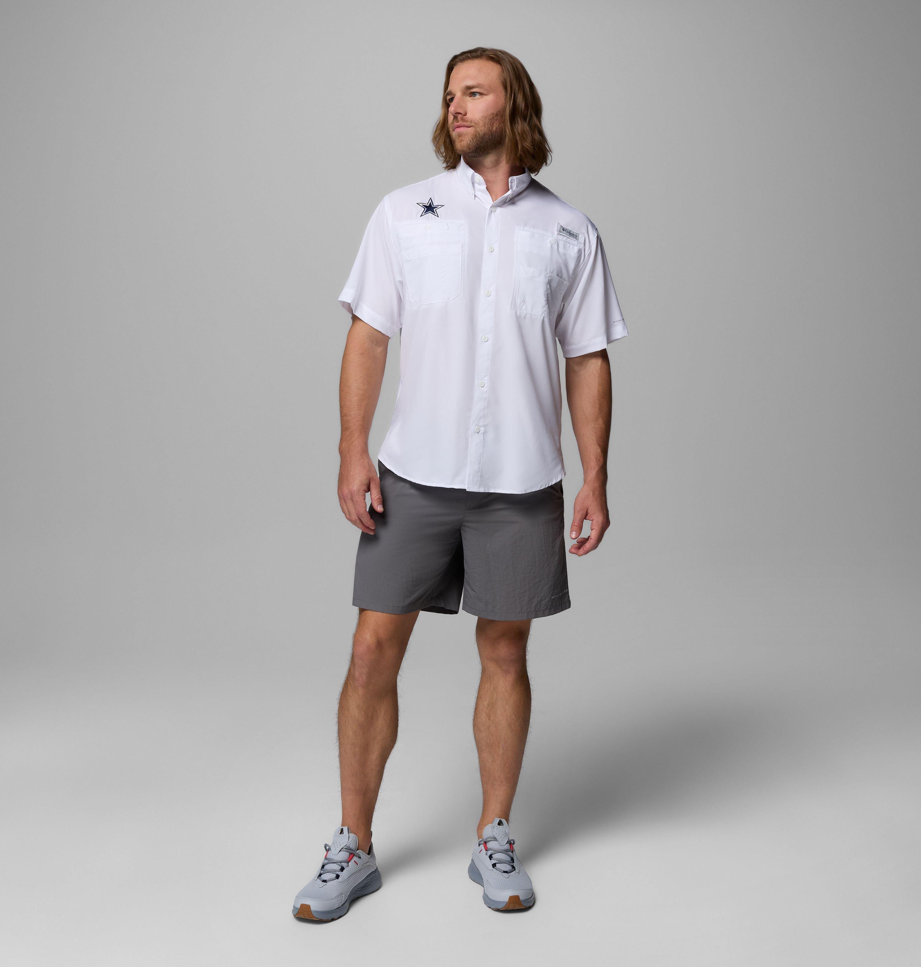 Men's PFG Tamiami Short Sleeve Shirt - Dallas Cowboys 2