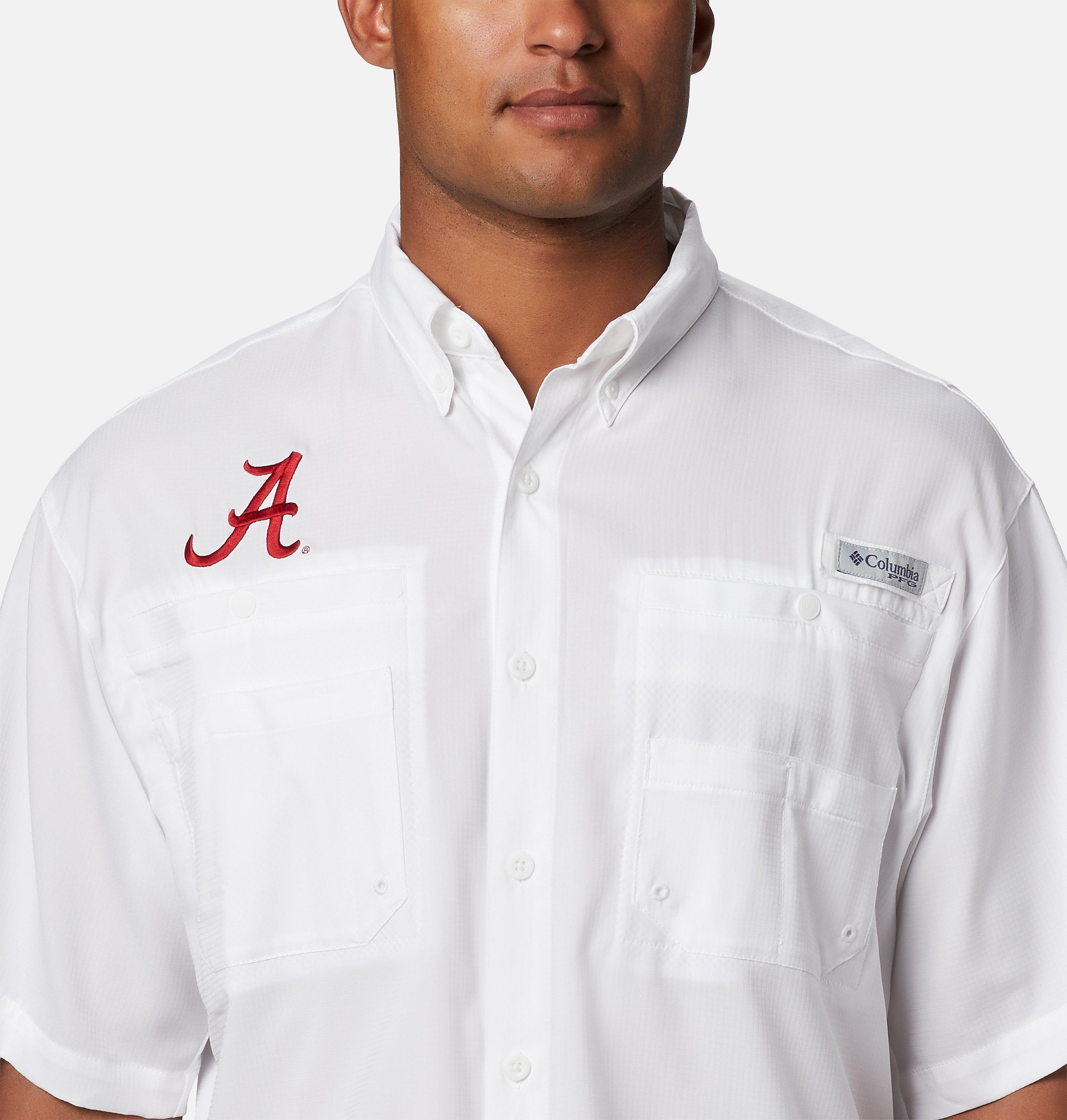 Men's Collegiate PFG Tamiami Short Sleeve Shirt - Alabama 3