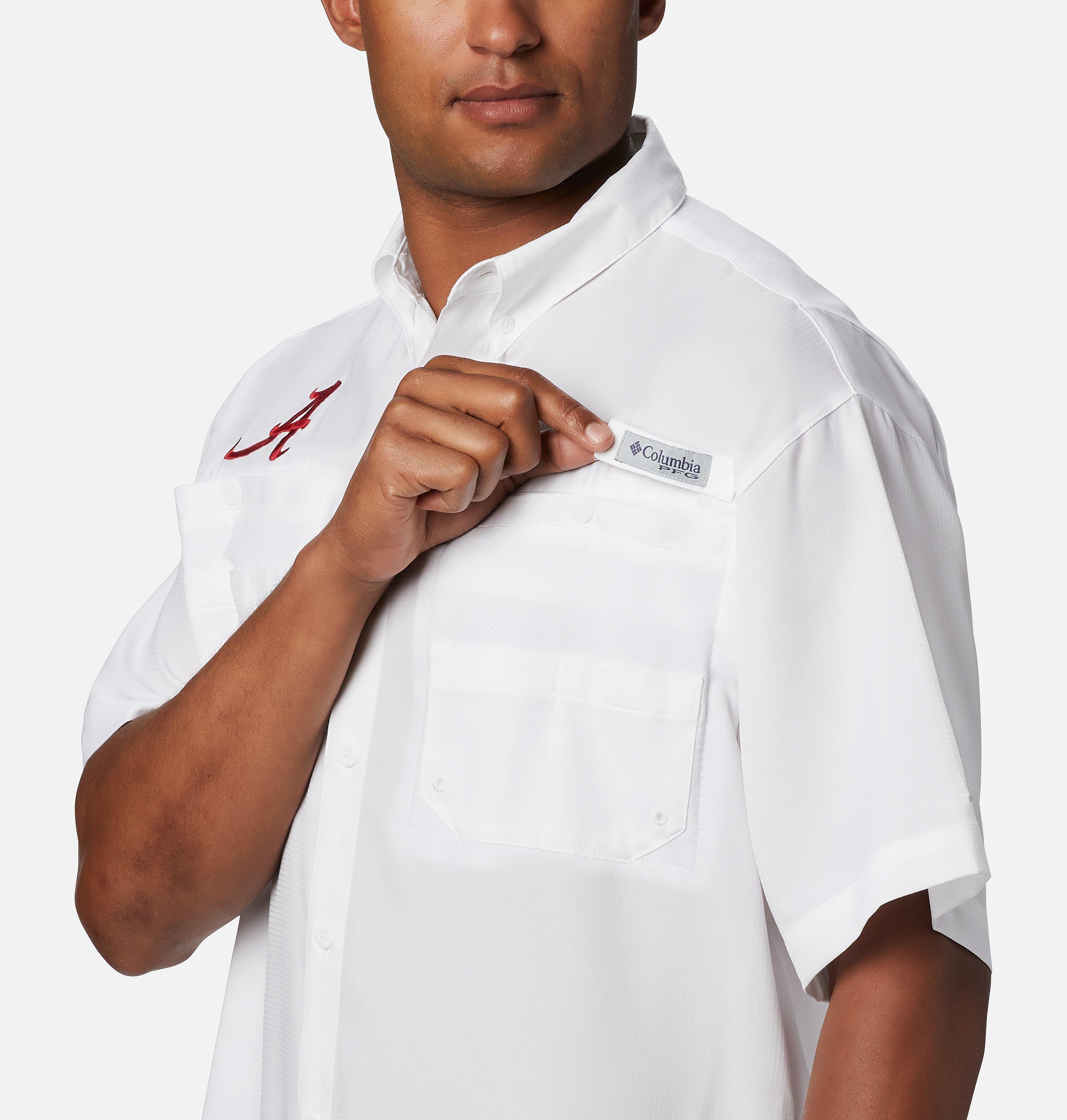 Men's Collegiate PFG Tamiami Short Sleeve Shirt - Alabama 5