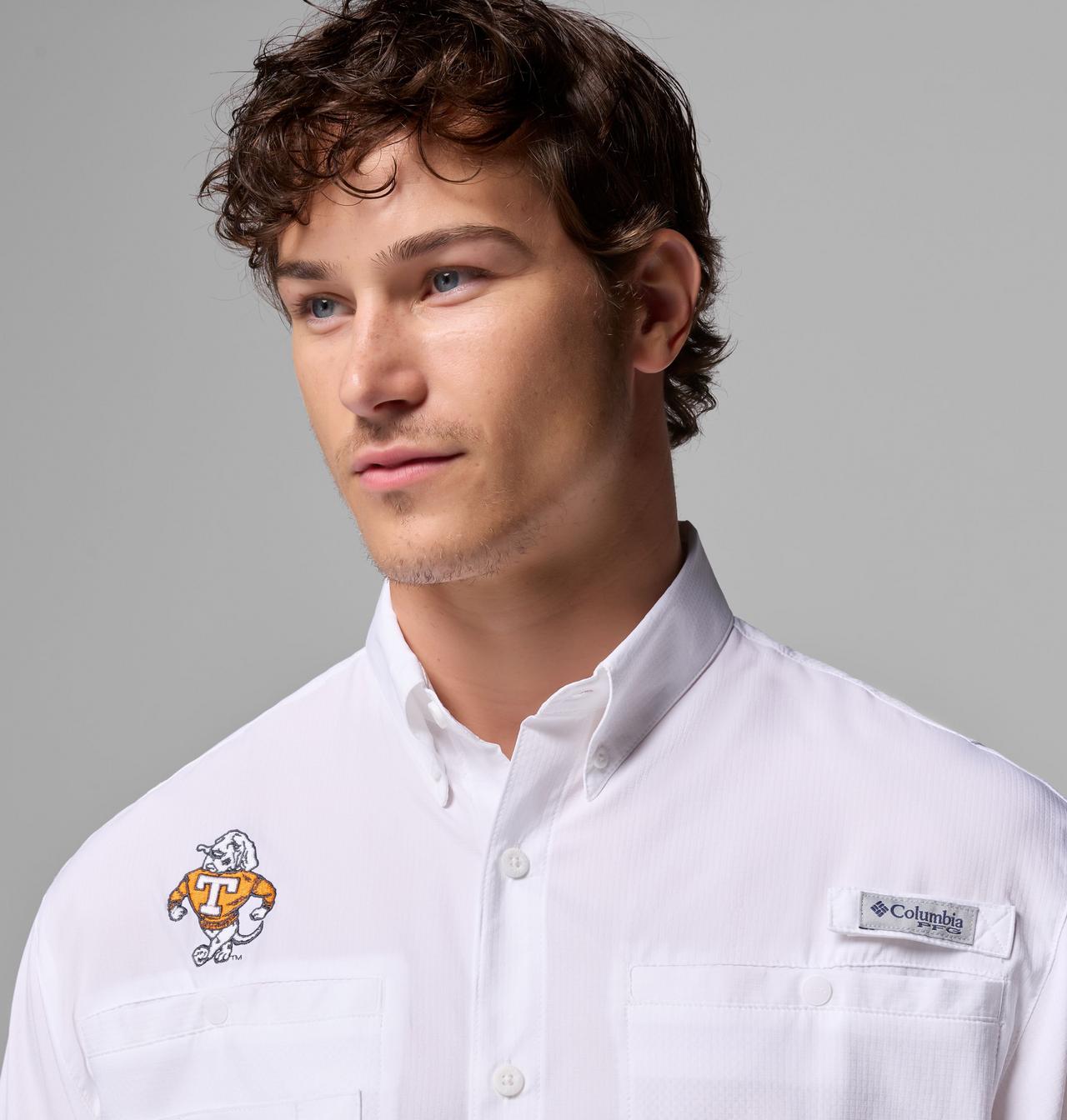 Men's Collegiate PFG Tamiami™ Short Sleeve Shirt | 113 | L 5