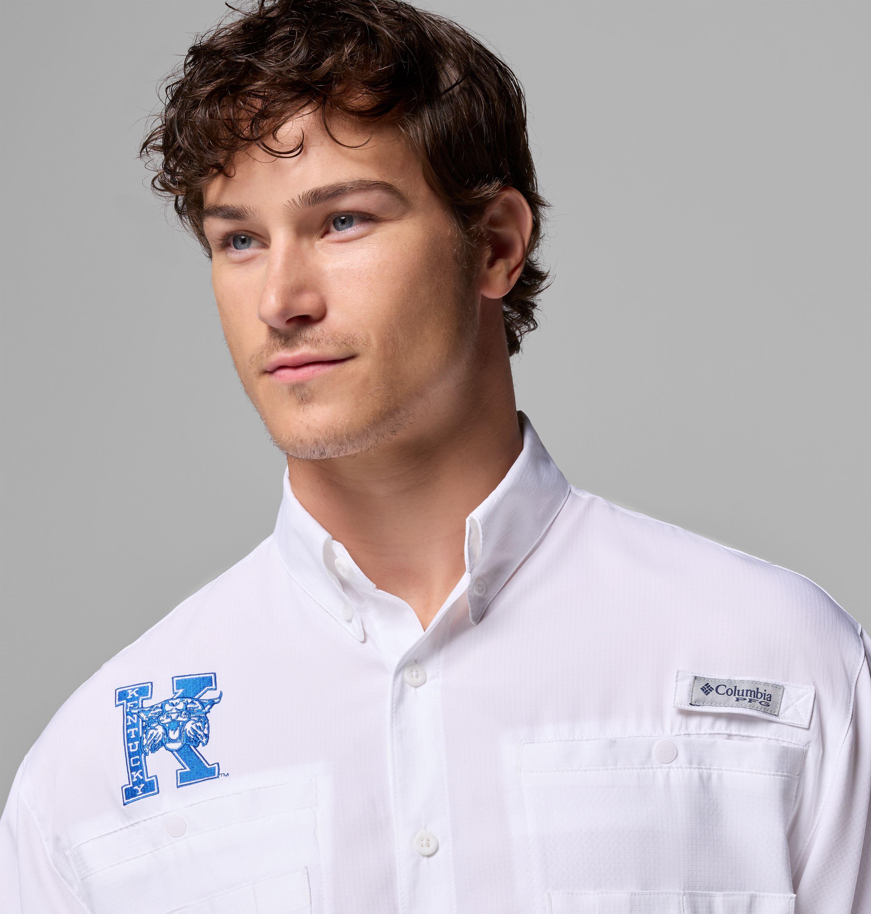 Men's Collegiate PFG Tamiami Short Sleeve Shirt - Kentucky 5