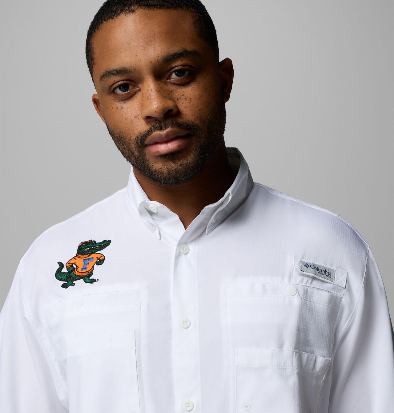 Men's Collegiate PFG Tamiami™ Short Sleeve Shirt | 119 | M 5