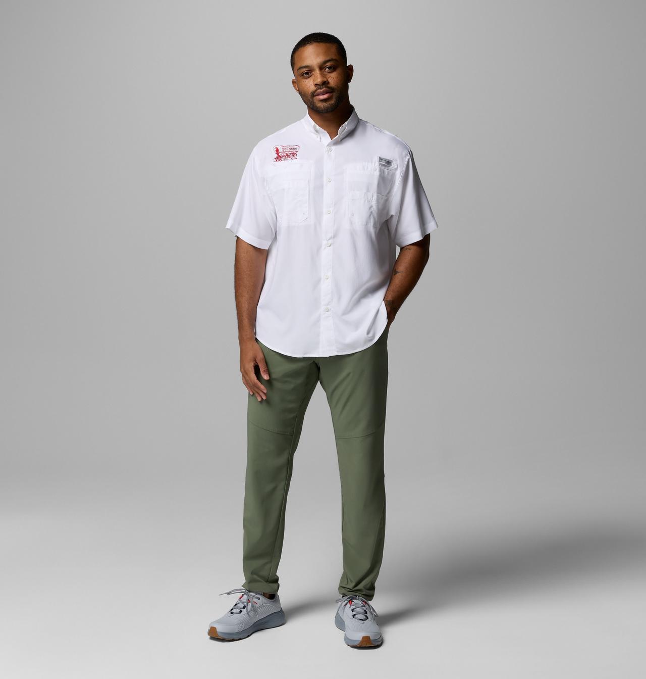 Men's Collegiate PFG Tamiami™ Short Sleeve Shirt - Oklahoma 2