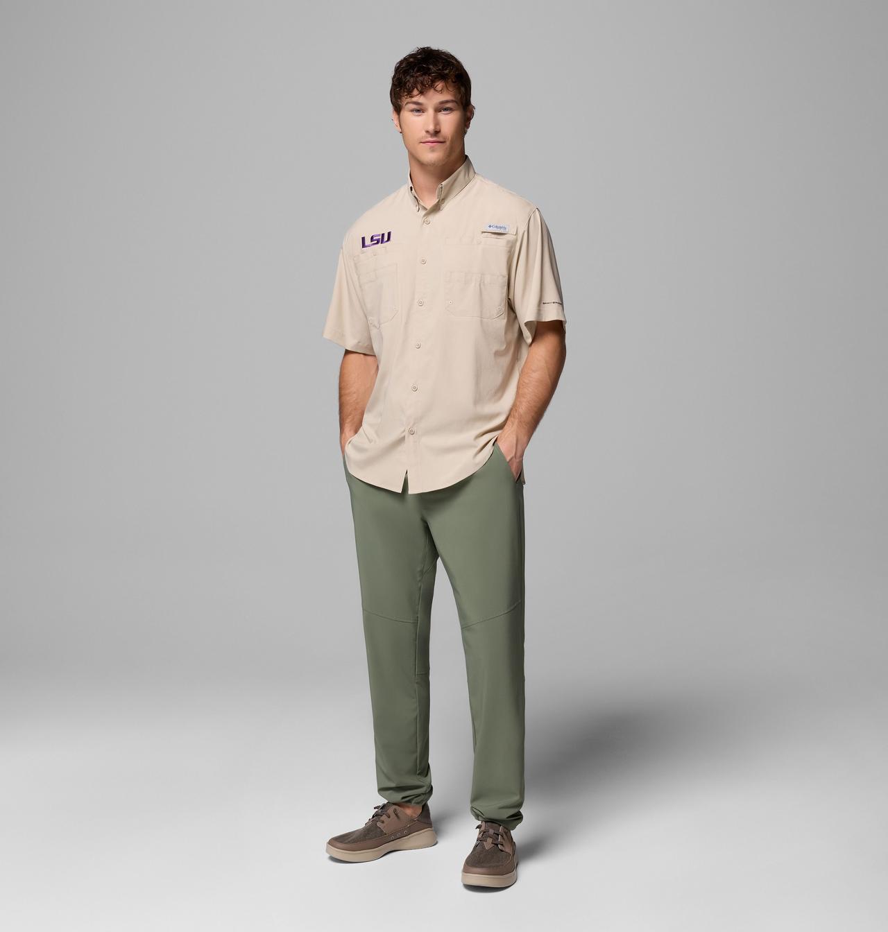 Men's Collegiate PFG Tamiami™ Short Sleeve Shirt | 161 | XXL 2