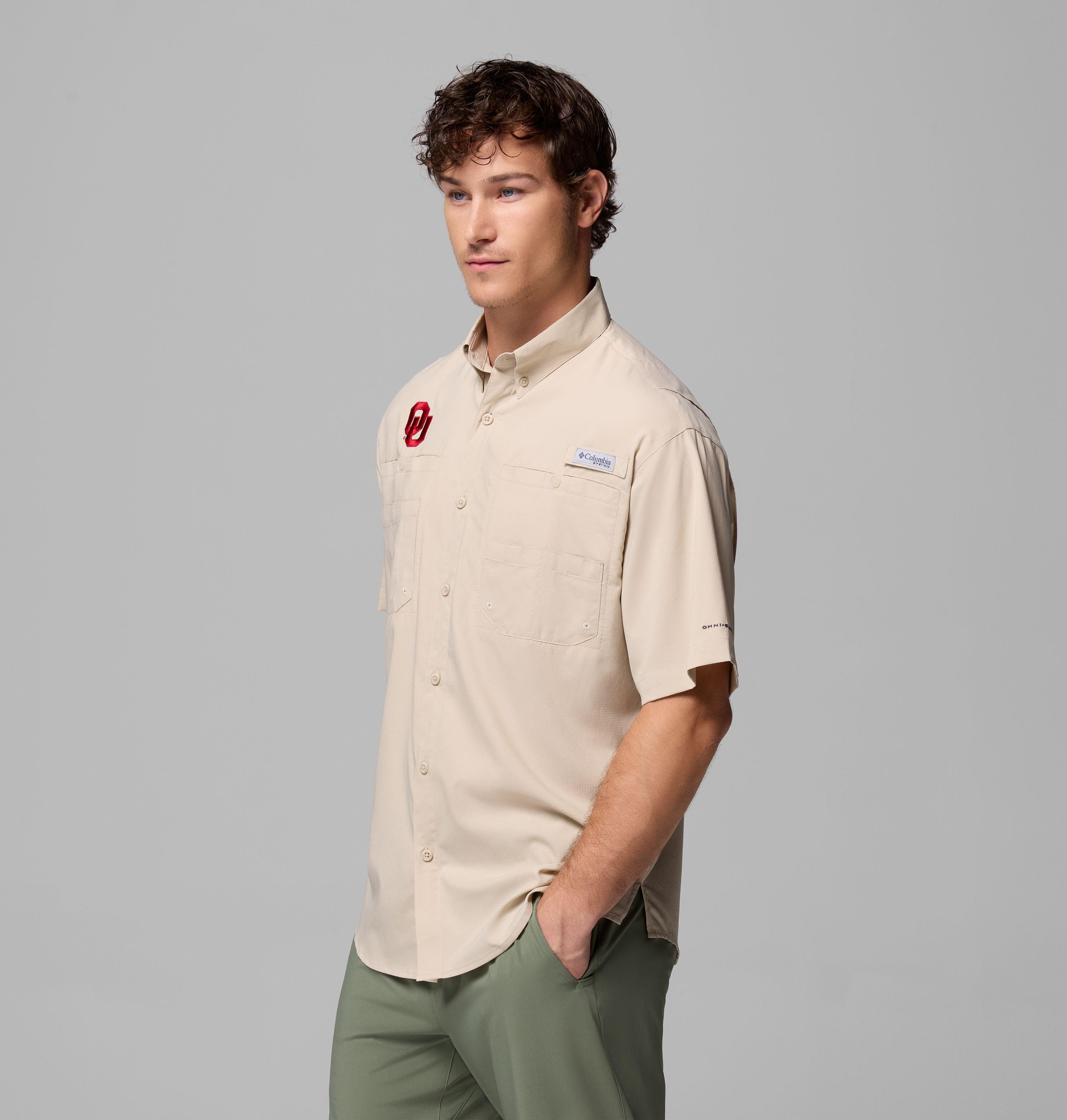 Men's Collegiate PFG Tamiami™ Short Sleeve Shirt | 162 | M 4