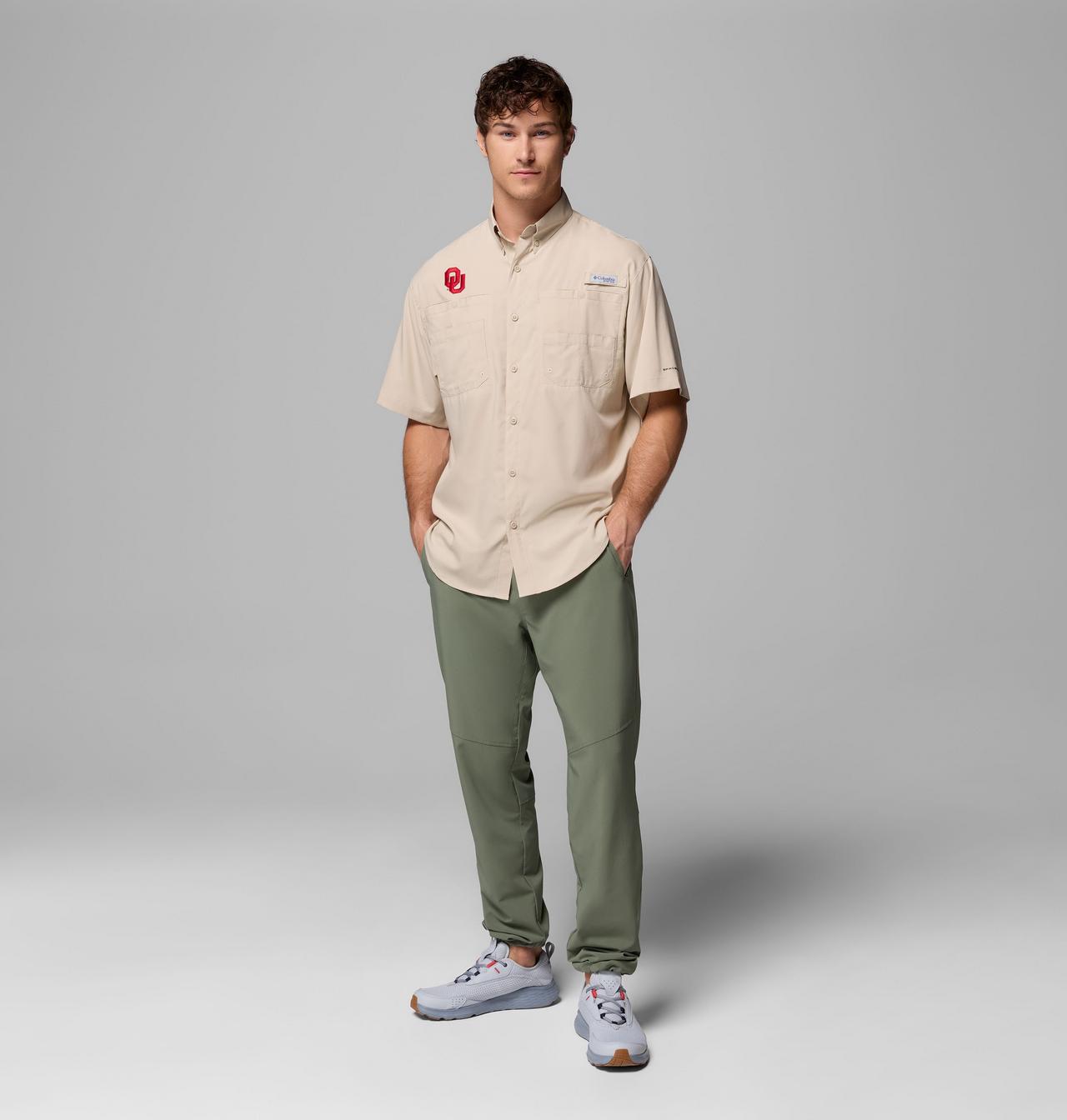 Men's Collegiate PFG Tamiami™ Short Sleeve Shirt | 162 | S 2