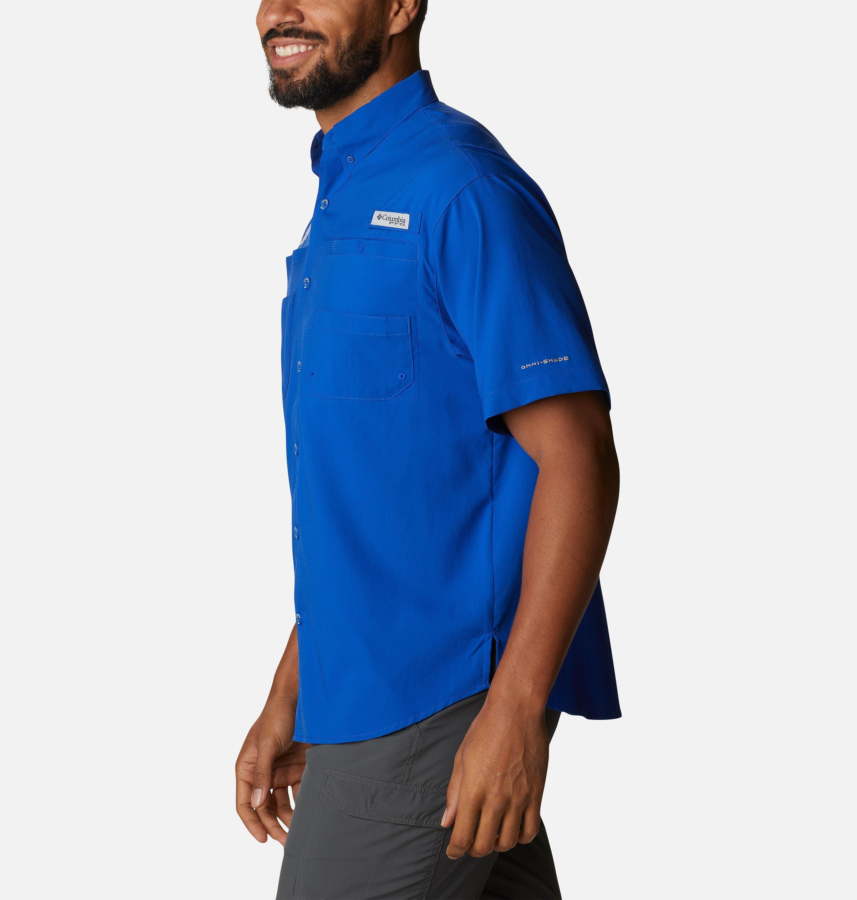 Men's Collegiate PFG Tamiami™ Short Sleeve Shirt | 423 | M 3