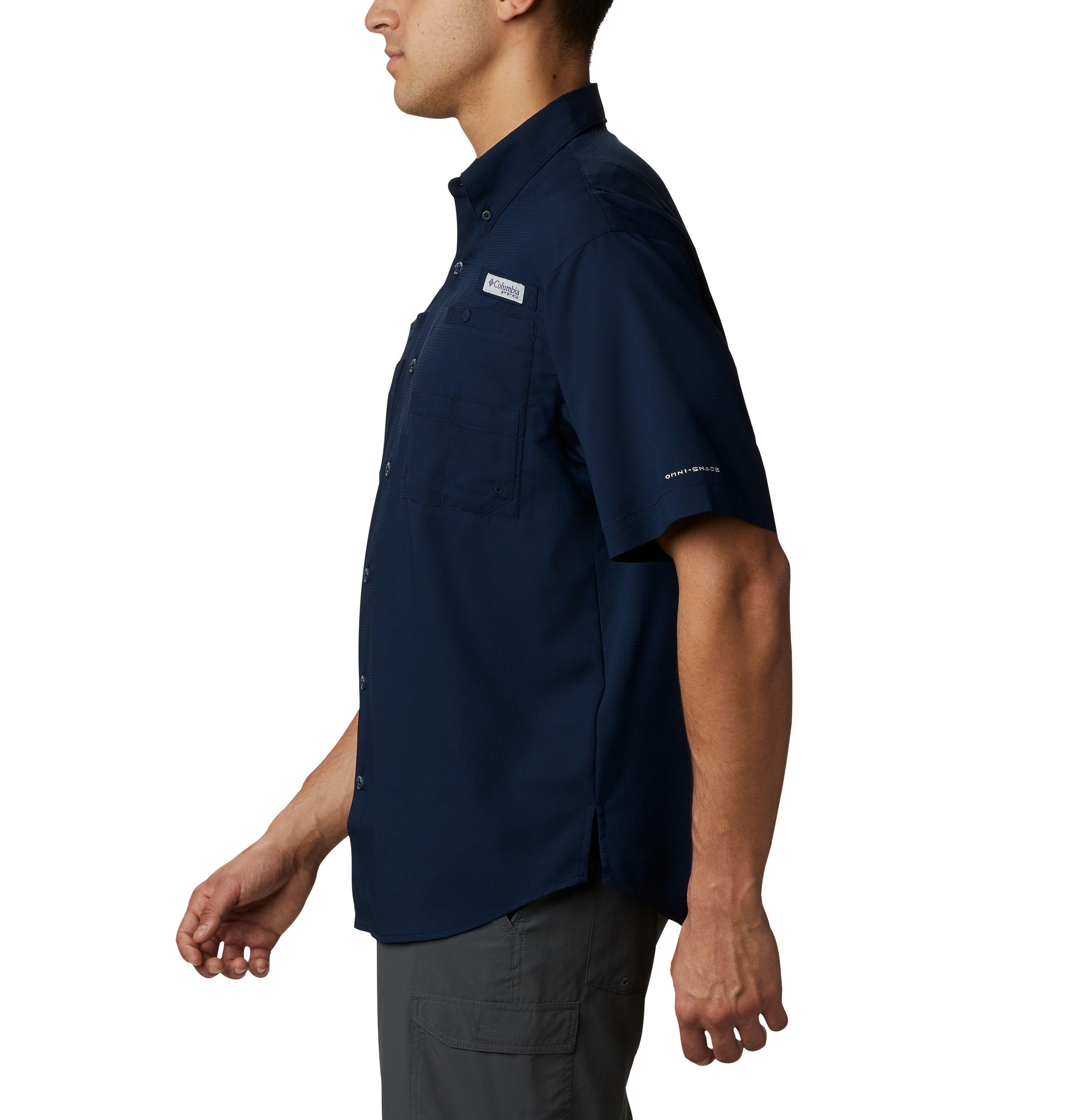 Men's Collegiate PFG Tamiami Short Sleeve Shirt - Auburn 3