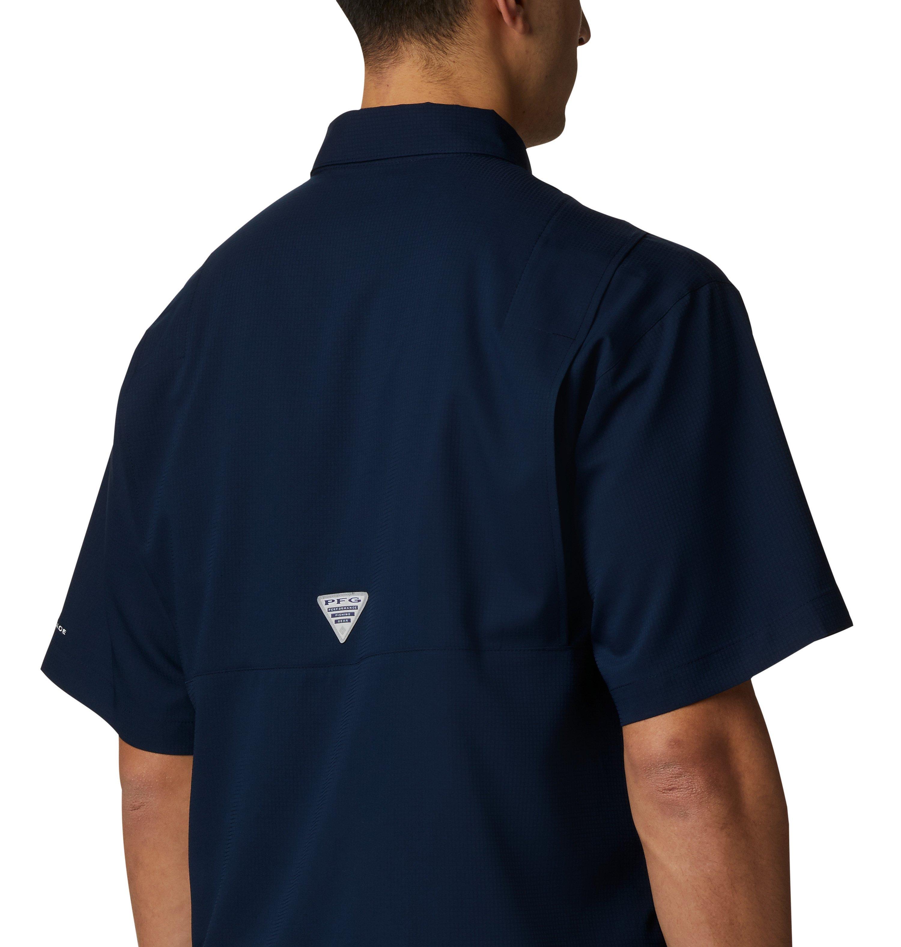 Men's Collegiate PFG Tamiami Short Sleeve Shirt - Auburn 5