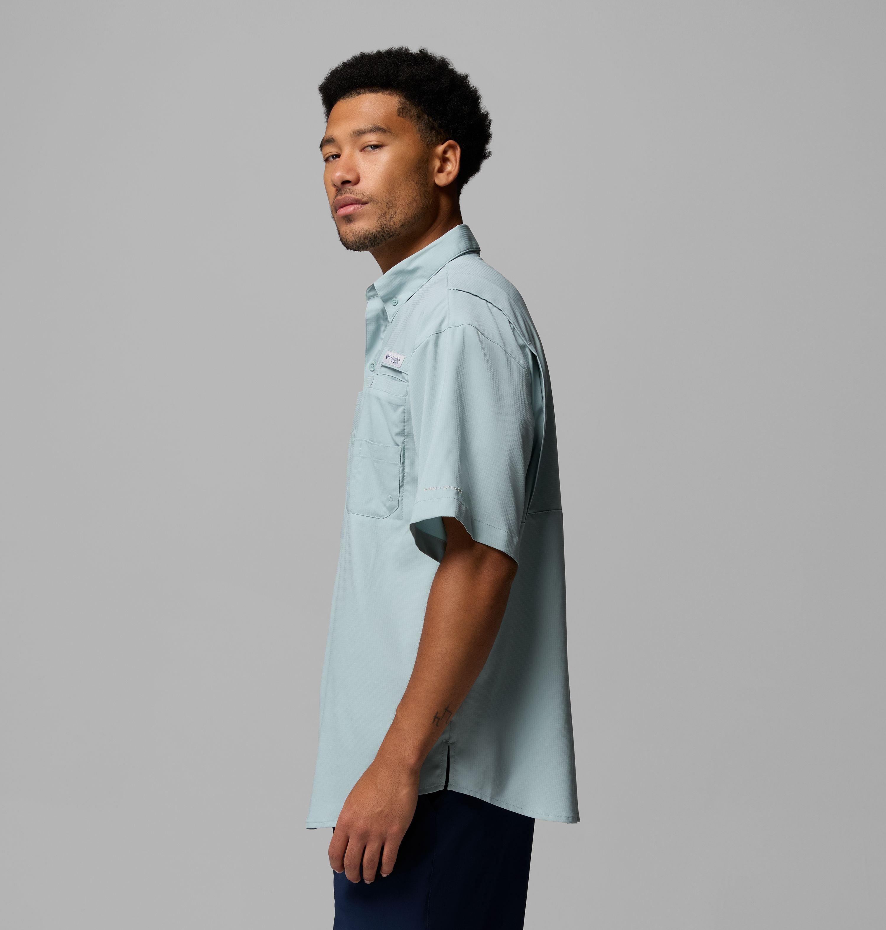 Men's Collegiate PFG Tamiami™ Short Sleeve Shirt | 468 | M 4