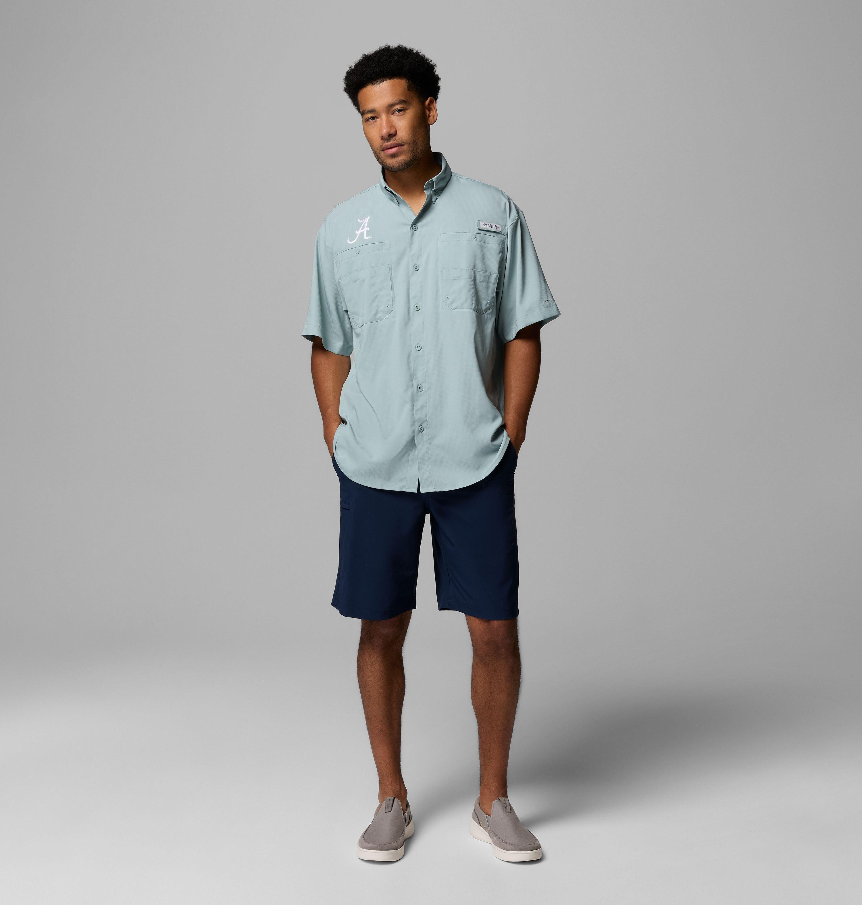 Men's Collegiate PFG Tamiami™ Short Sleeve Shirt | 468 | M 2