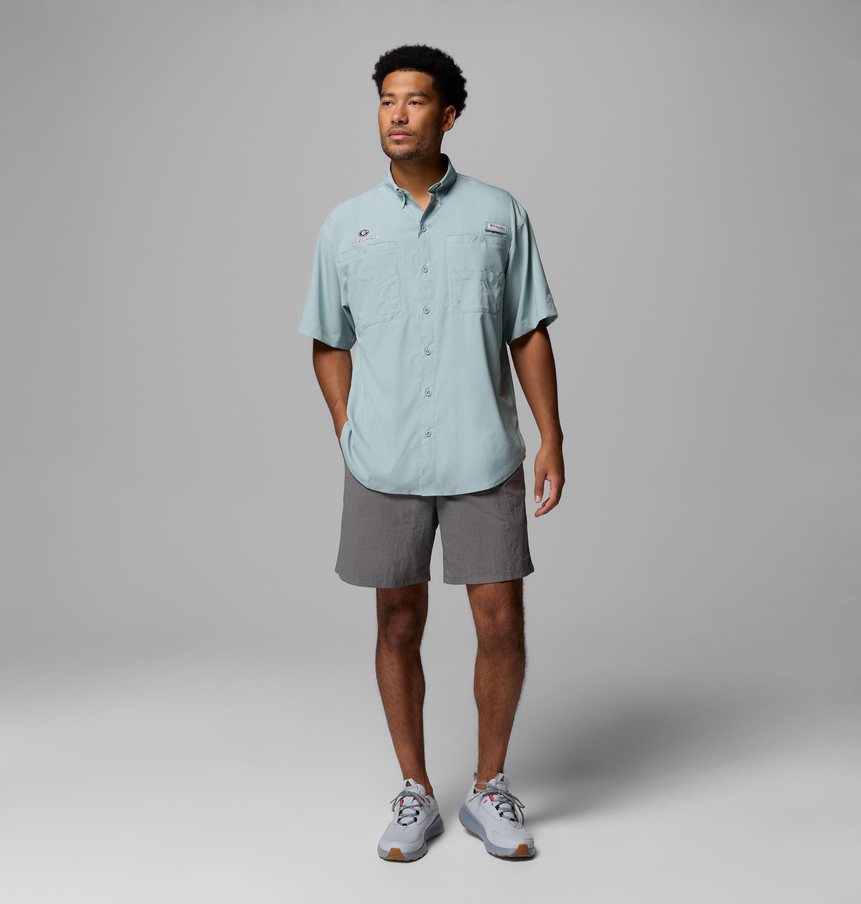 Men's Collegiate PFG Tamiami™ Short Sleeve Shirt | 469 | XXL 2