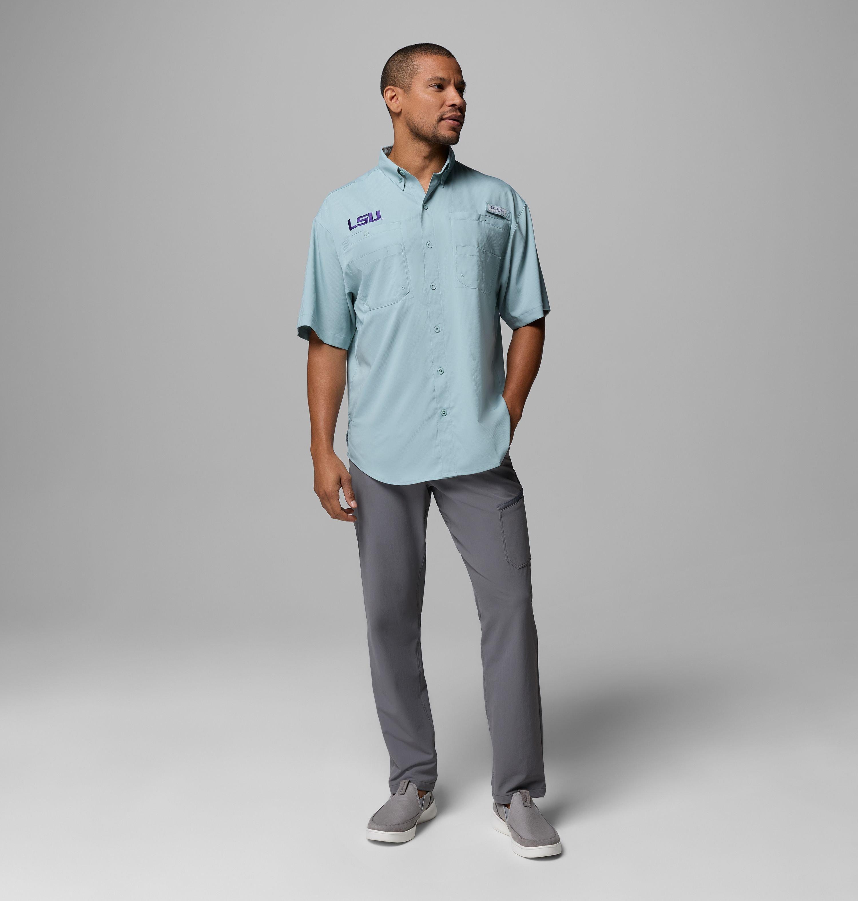 Men's Collegiate PFG Tamiami™ Short Sleeve Shirt | 470 | XXL 2