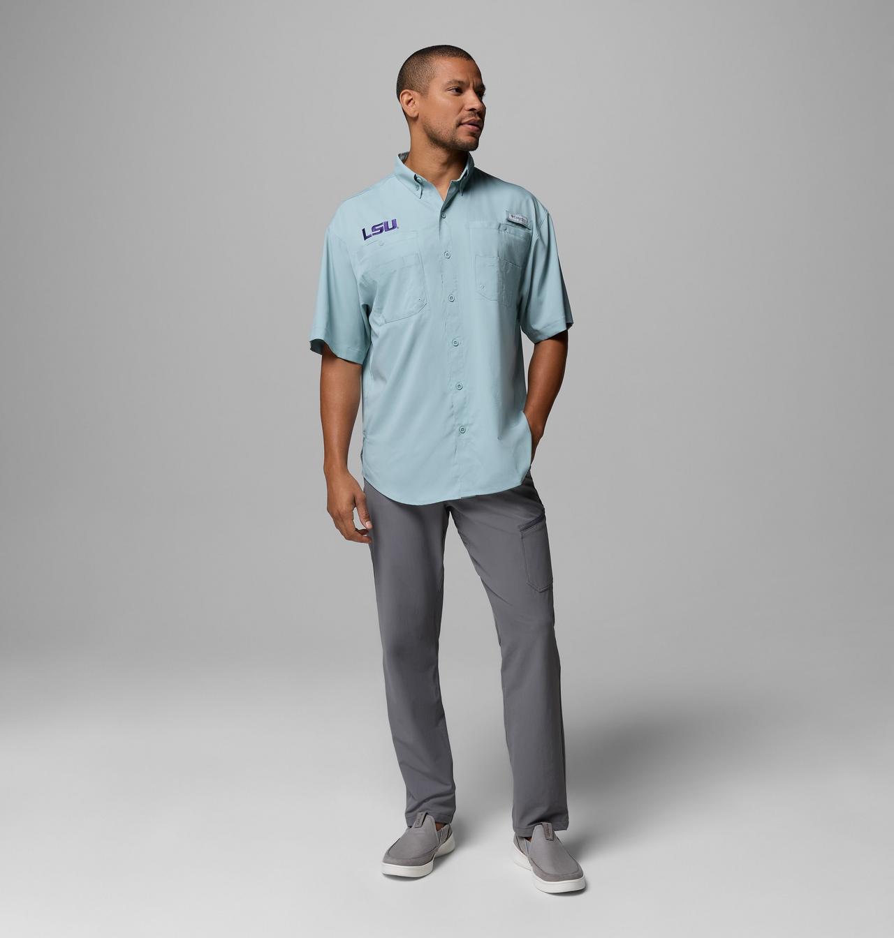 Men's Collegiate PFG Tamiami™ Short Sleeve Shirt | 470 | L 2